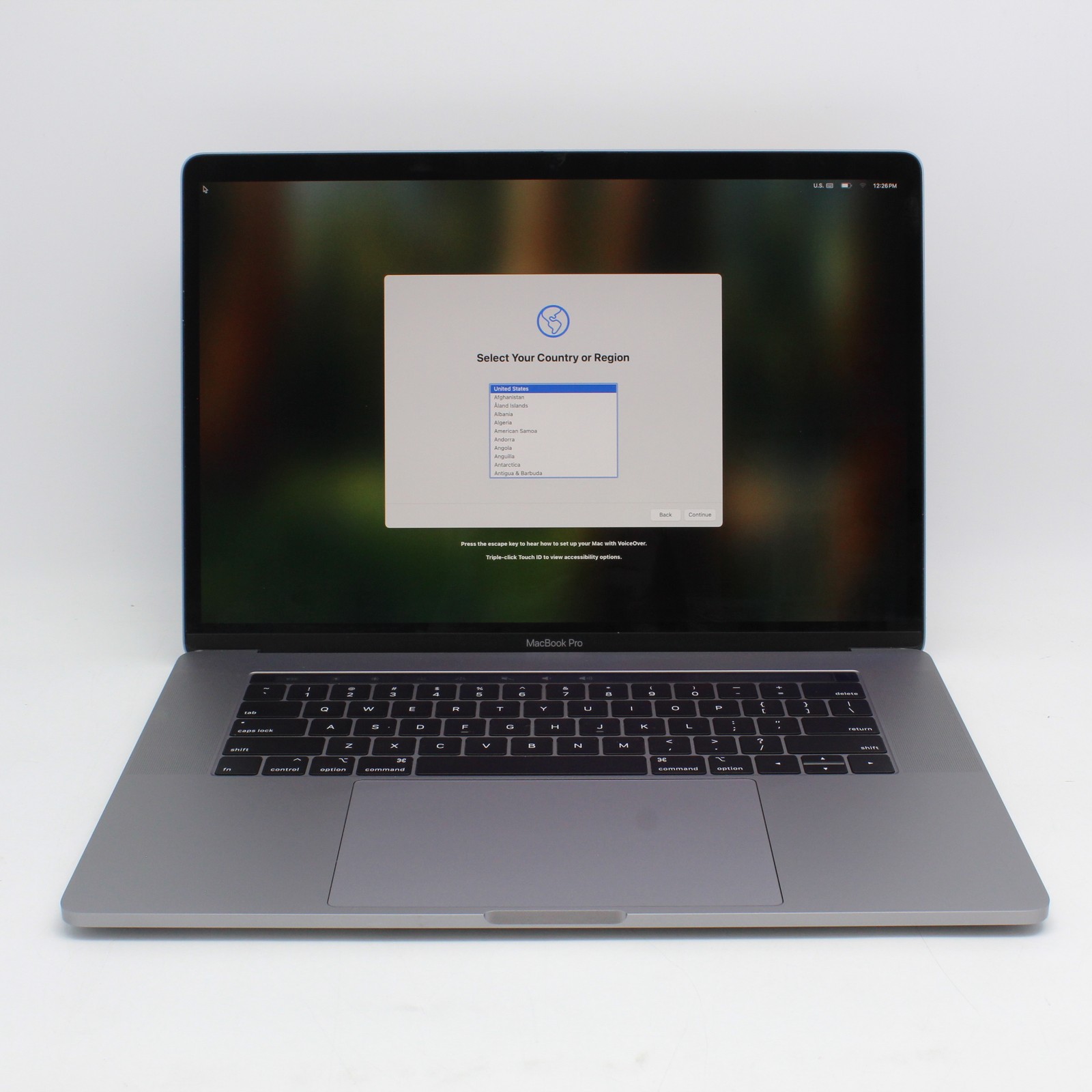 Apple MacBook Pro 2019 15.4″ i7-9750H 256GB SSD 16GB DDR4 Radeon Pro 555X
