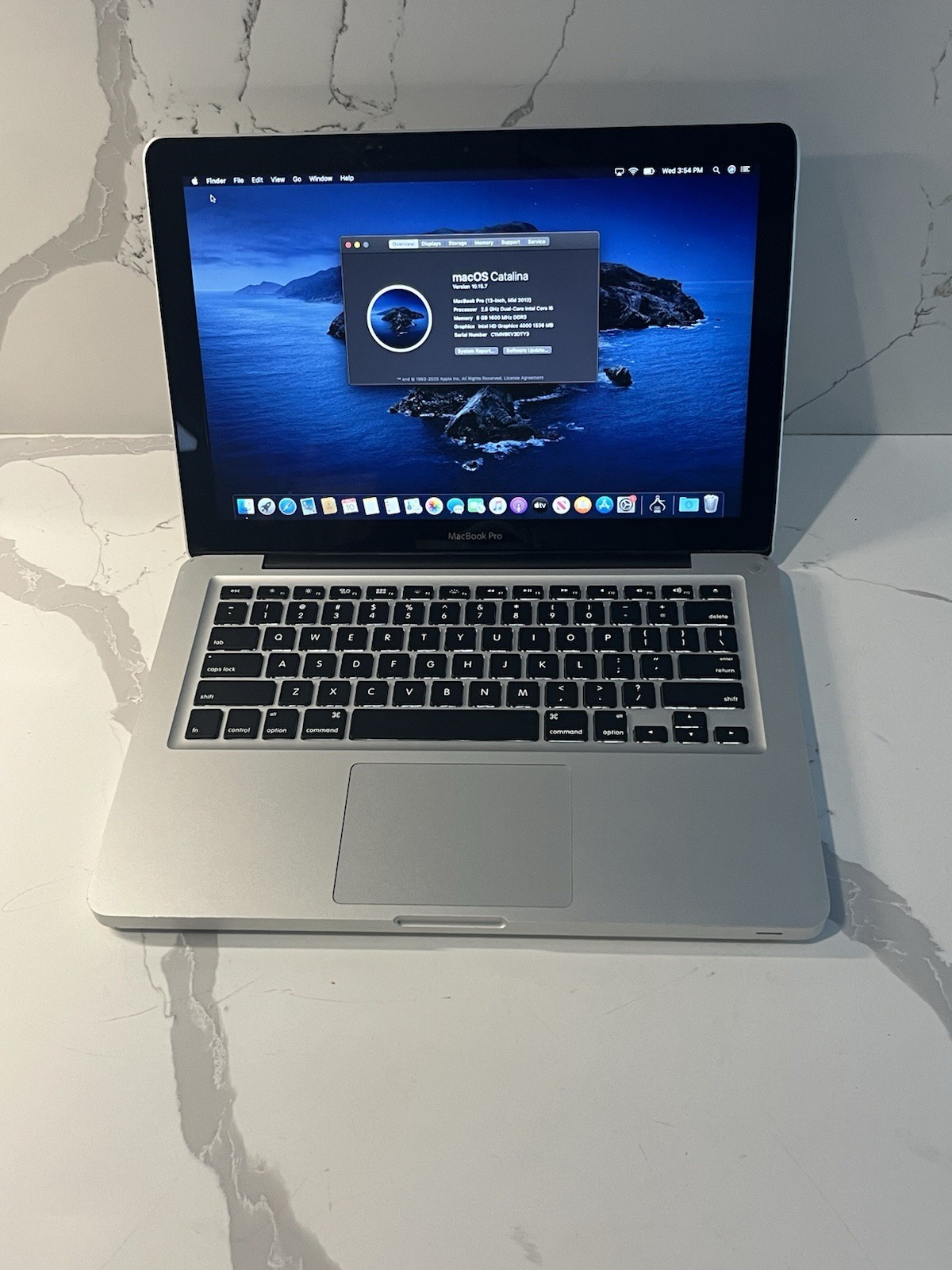 Apple MacBook Pro 13” – 2.5ghz i5 – 8GB Ram -500gb HDD -Clean- macOS Catalina