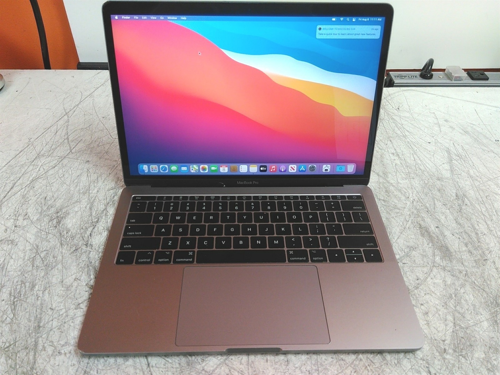 Damaged Apple MacBook Pro 13″ 2017 A1708 Intel i5-7360U 8GB 128GB MacOS AS-IS