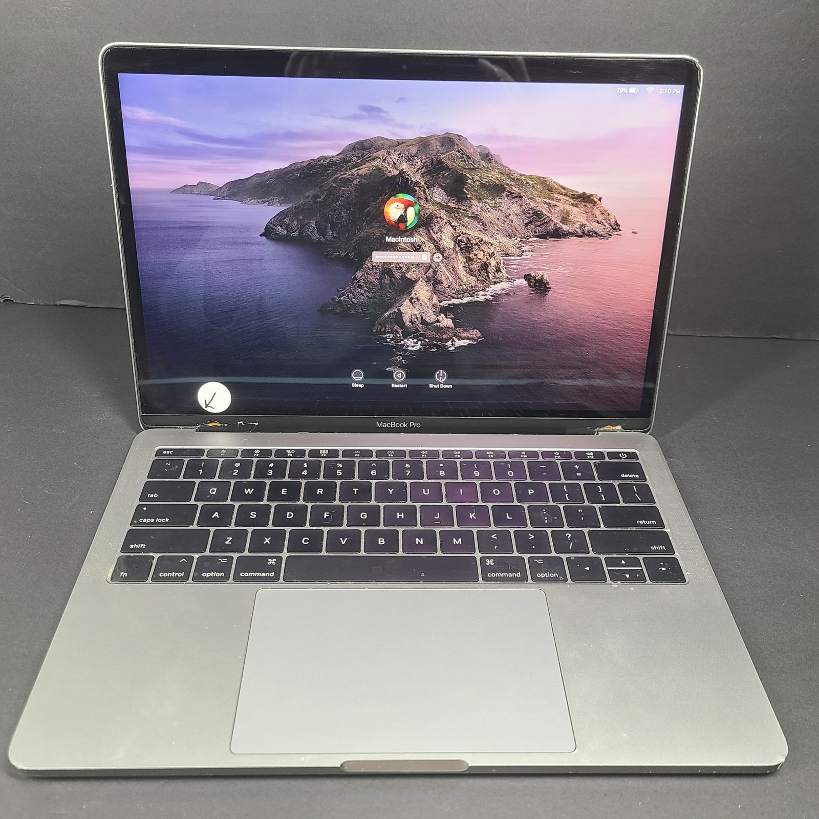 2017 Apple MacBook Pro Laptop A1708 13″ Intel Core i5 @ 2.3GHz 128GB 8GB Silver