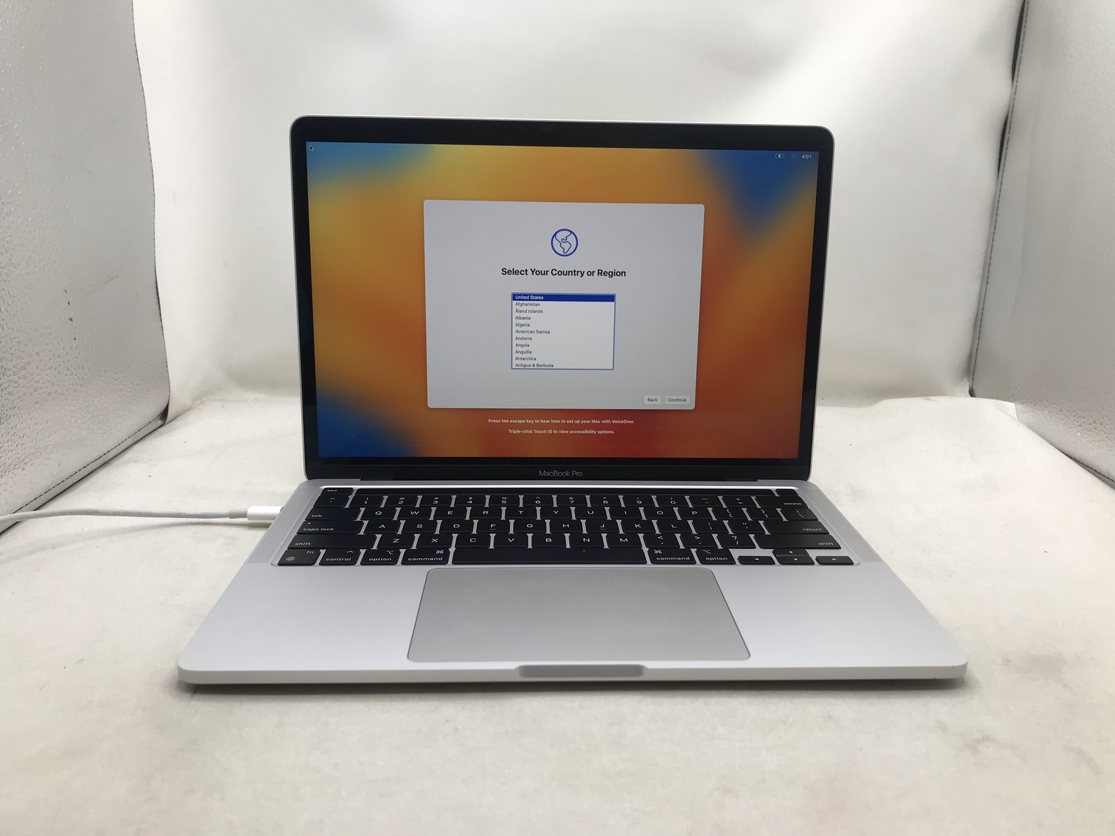 APPLE MACBOOK PRO M1 2020 13″ 8GB 512GB A2338 *SILVER*GRADE D*