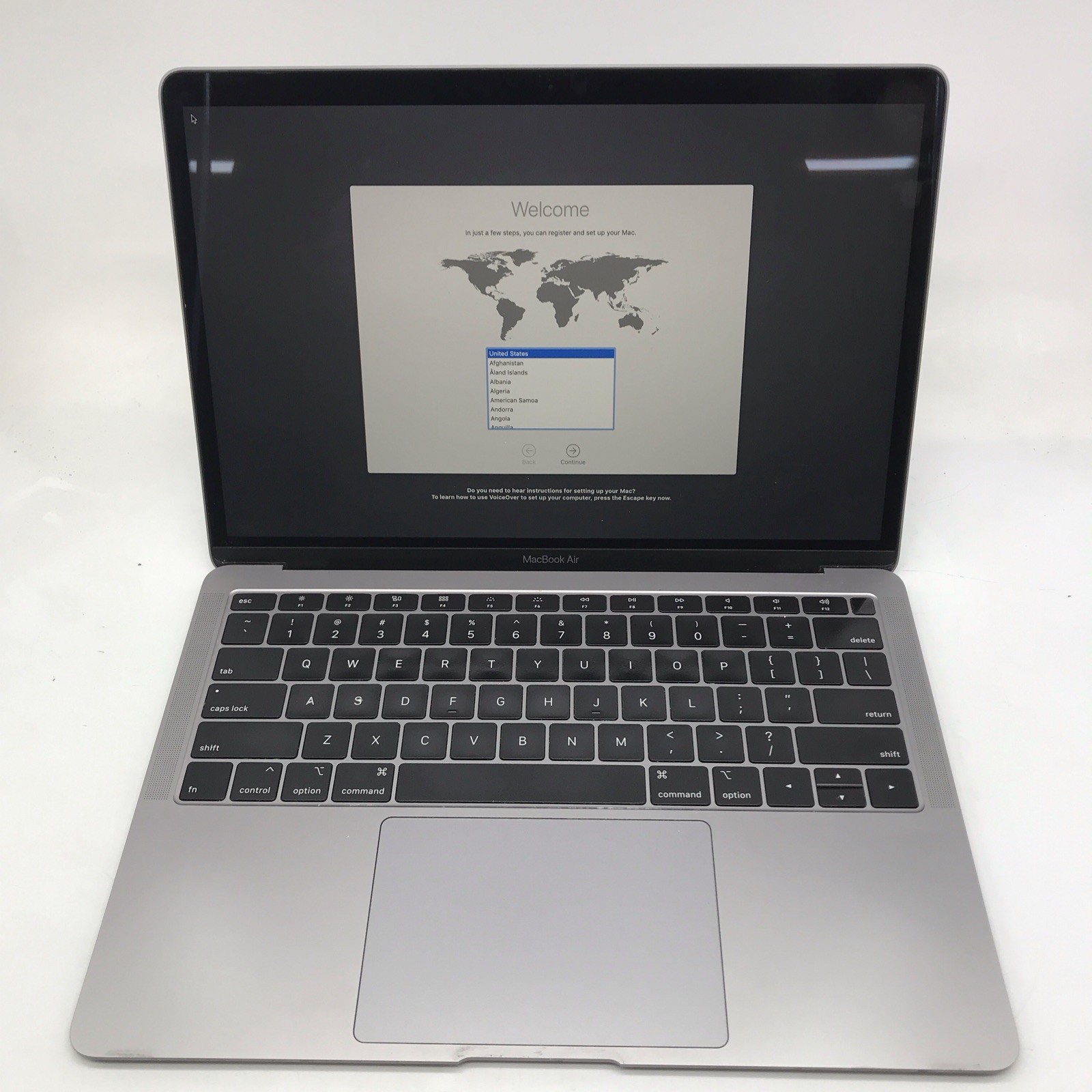 2019 Apple MacBook Air 13” Space Gray A1932 i5 8/128G Fair -See Description