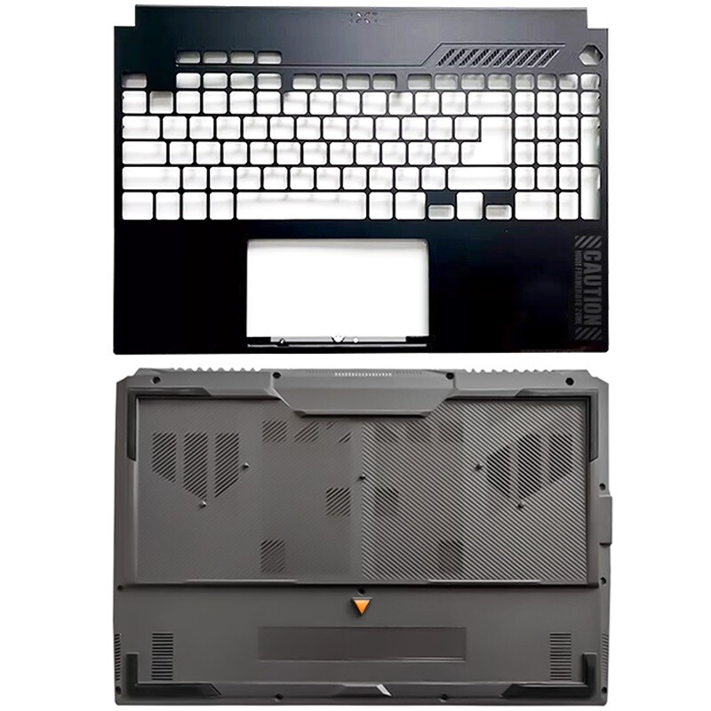New for ASUS TUF Gaming A16 FA617 FA617NS 617XS FX617 Black Palmrest+Bottom Case