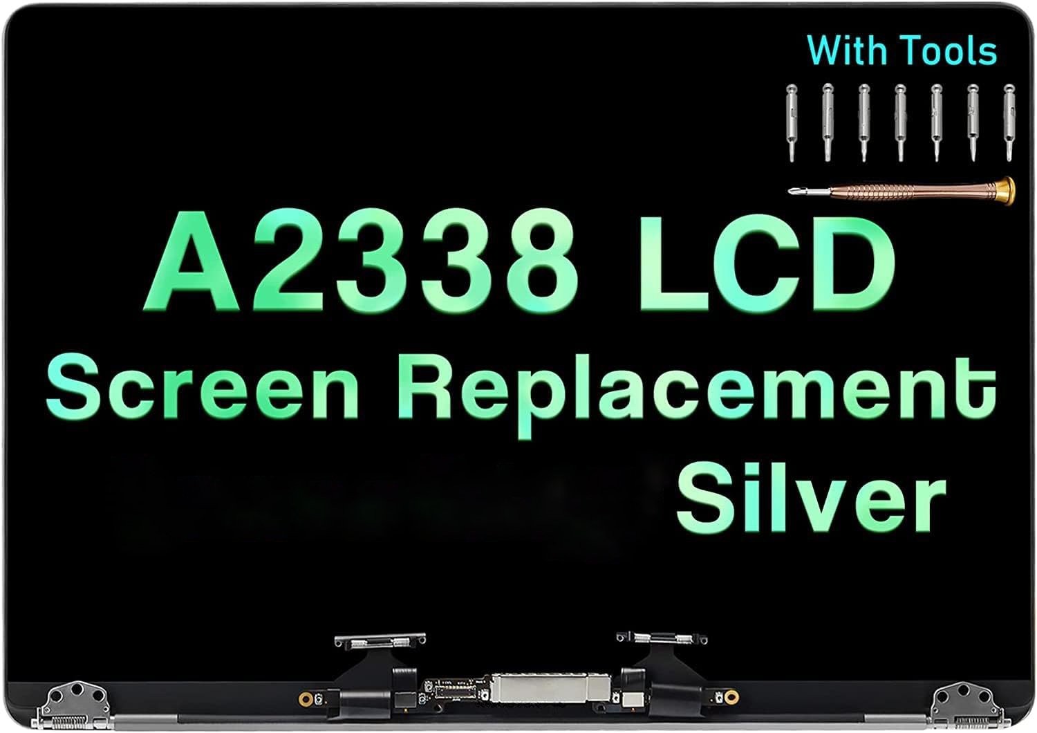 Apple Macbook Pro13″ A2338 M1 LCD Display Assembly Replacement Silver EMC 3578