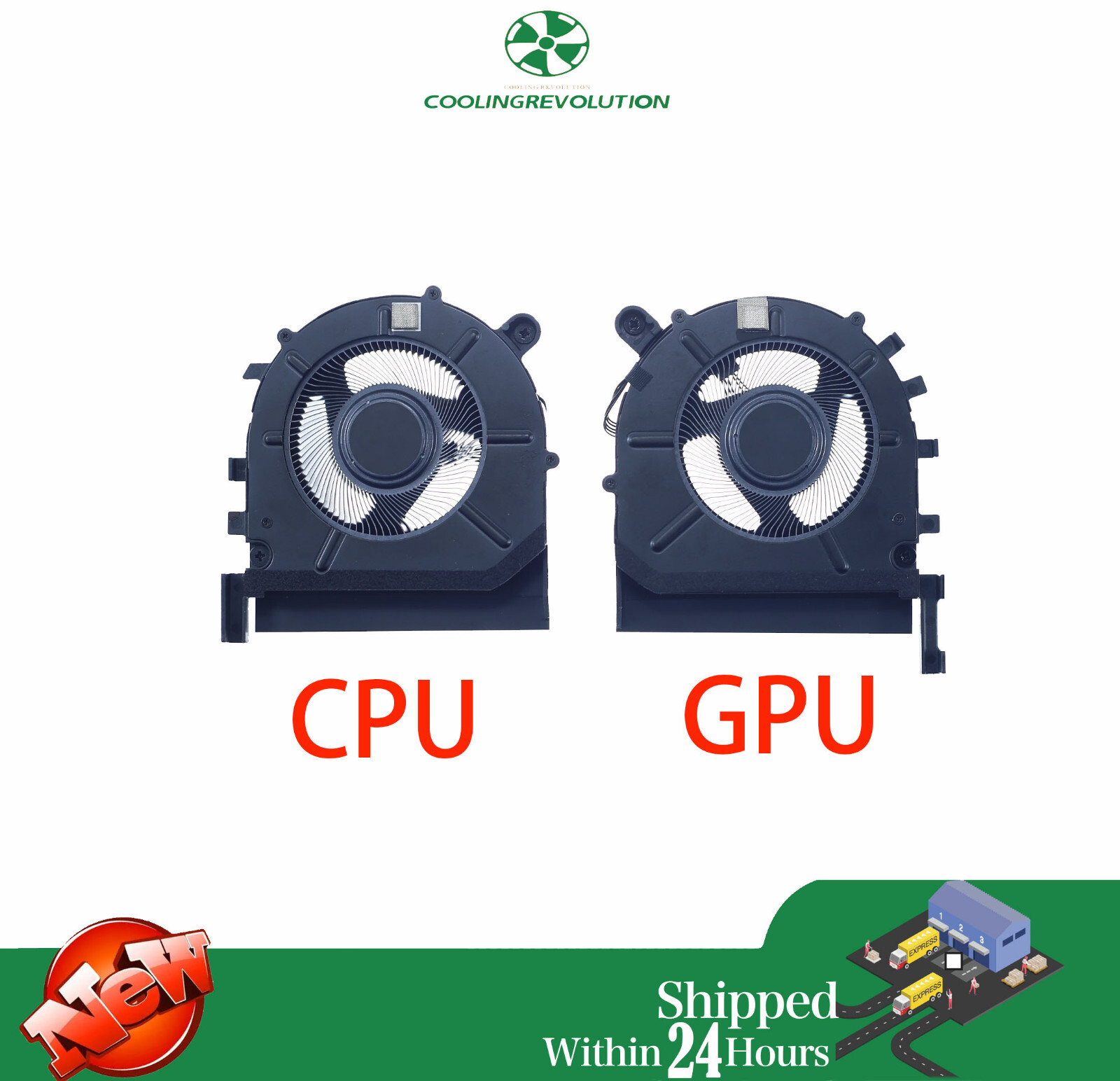 Laptop CPU GPU Cooling Fan for LENOVO ThinkPad P14s Gen5 5F10Z58269 5F10Z58270