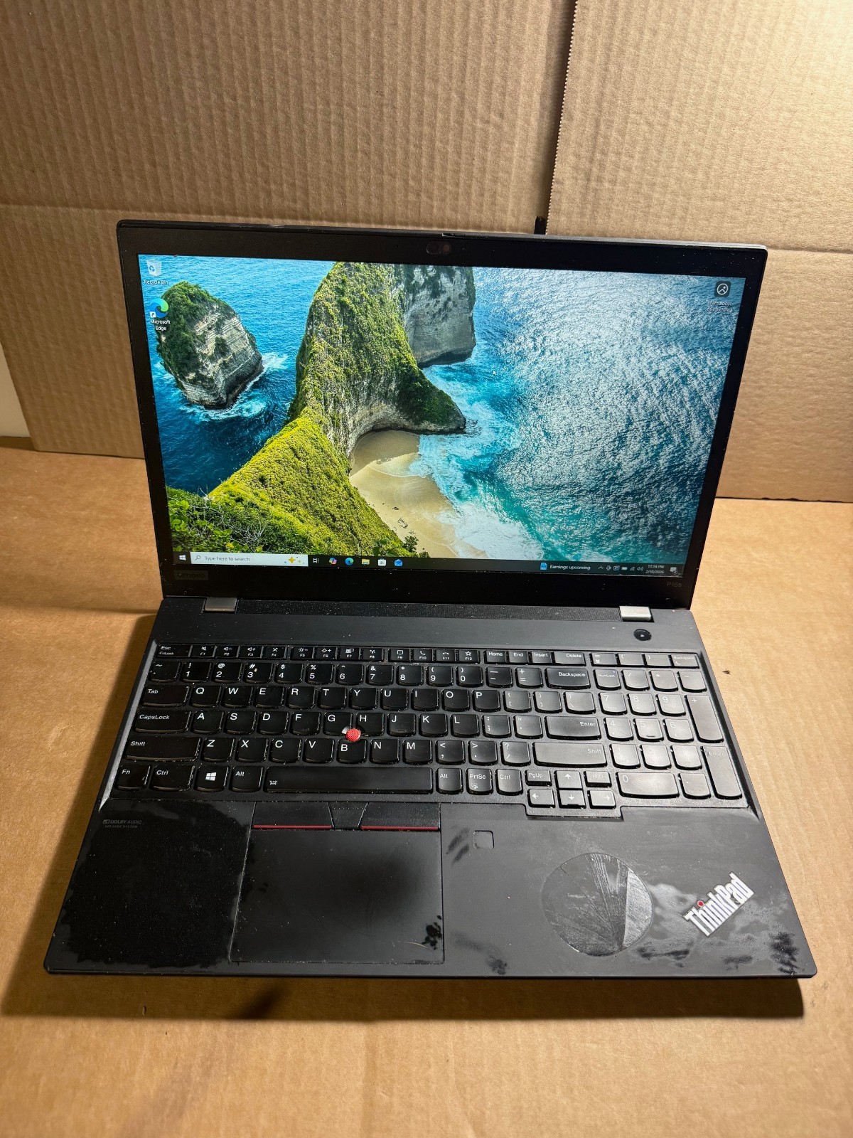 Lenovo ThinkPad P15s i7-10510U 512GB SSD 32GB RAM (No Charger Included)