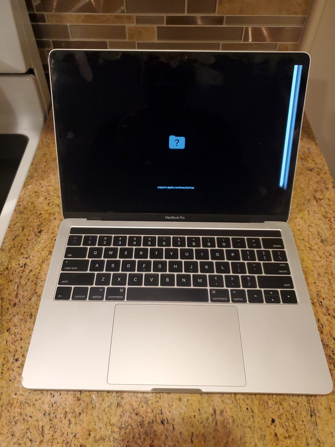 Apple Macbook Pro 13″ A1706 2016 W/ Touchbar i5 8GB RAM Screen Issue
