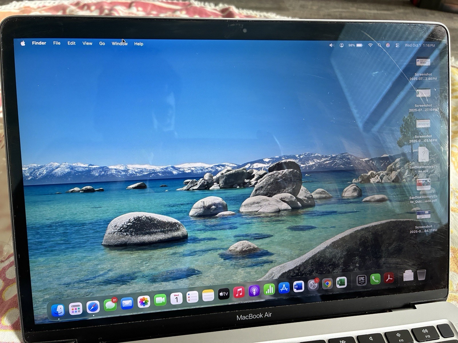 Apple MacBook Air 2020 13″ M1 Chip, 8GB RAM, 256GB SSD, Space Gray