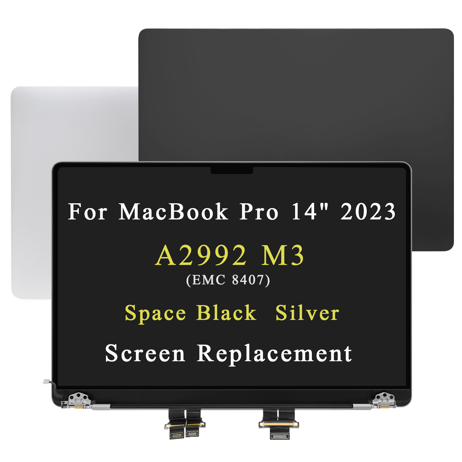 A2992 For Apple MacBook Pro 14″ 2023 M3 LCD Screen Display Replacement Assembly