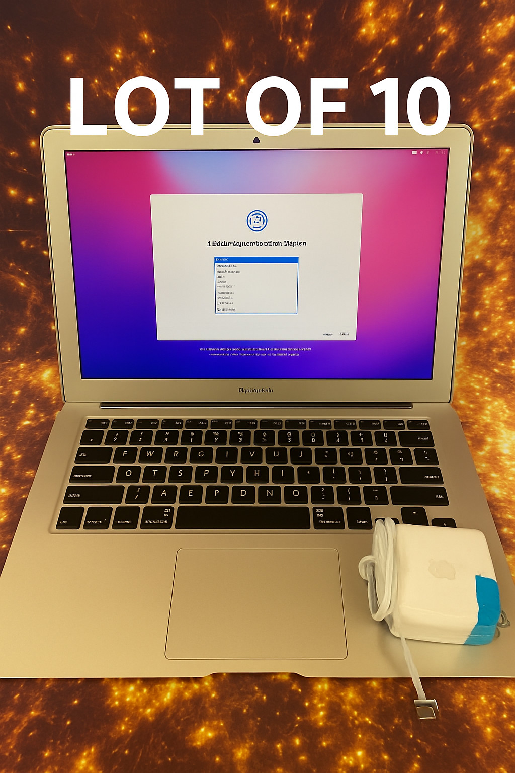 Lot of 10x 2017 Apple MacBook Air 13″ i5 8GB 128GB SSD HD. OS Monterey. Grade C