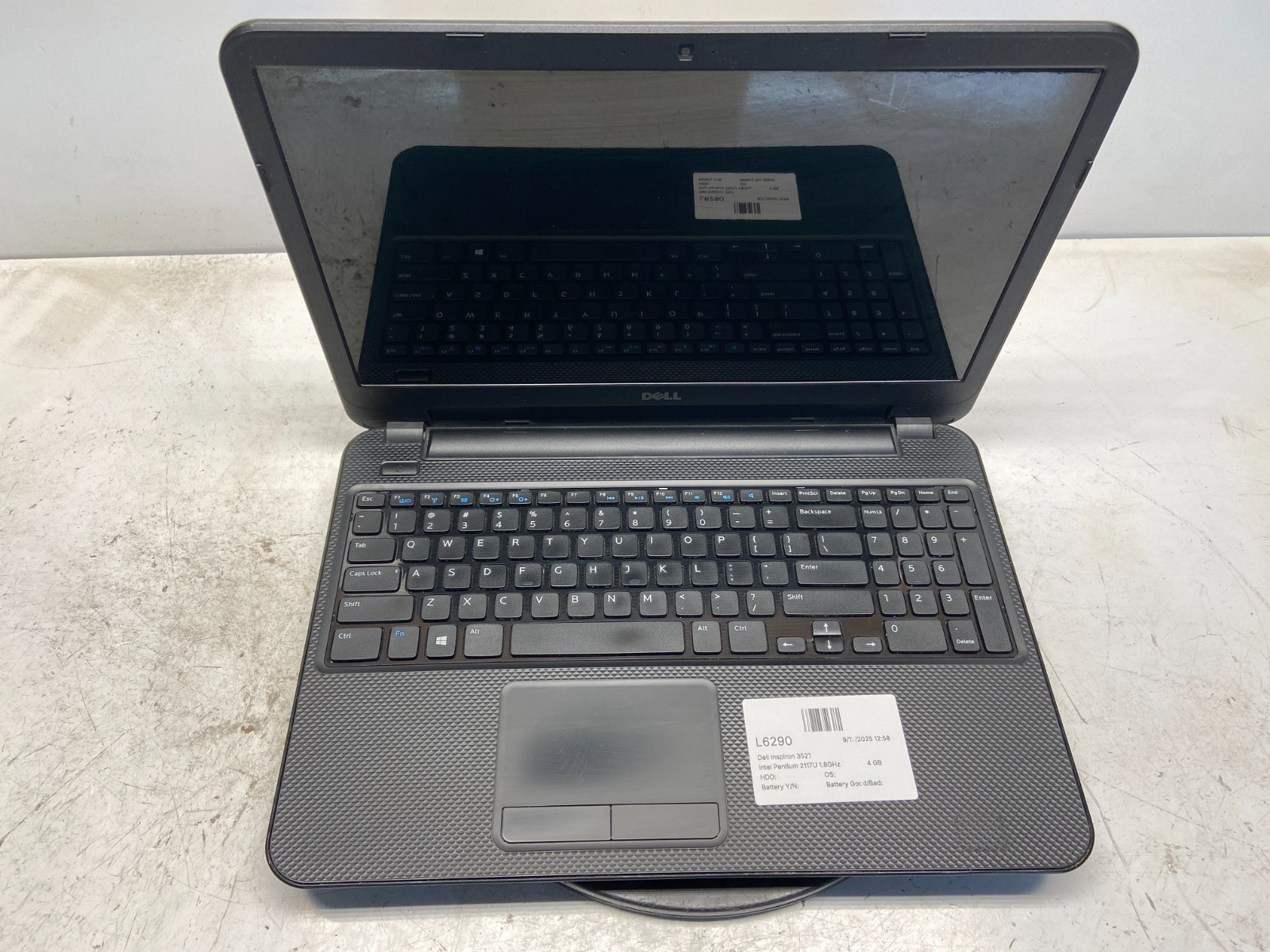 Dell Inspiron 3521 Intel Pentium 2117U 1.8GHz 4 GB NO HDD