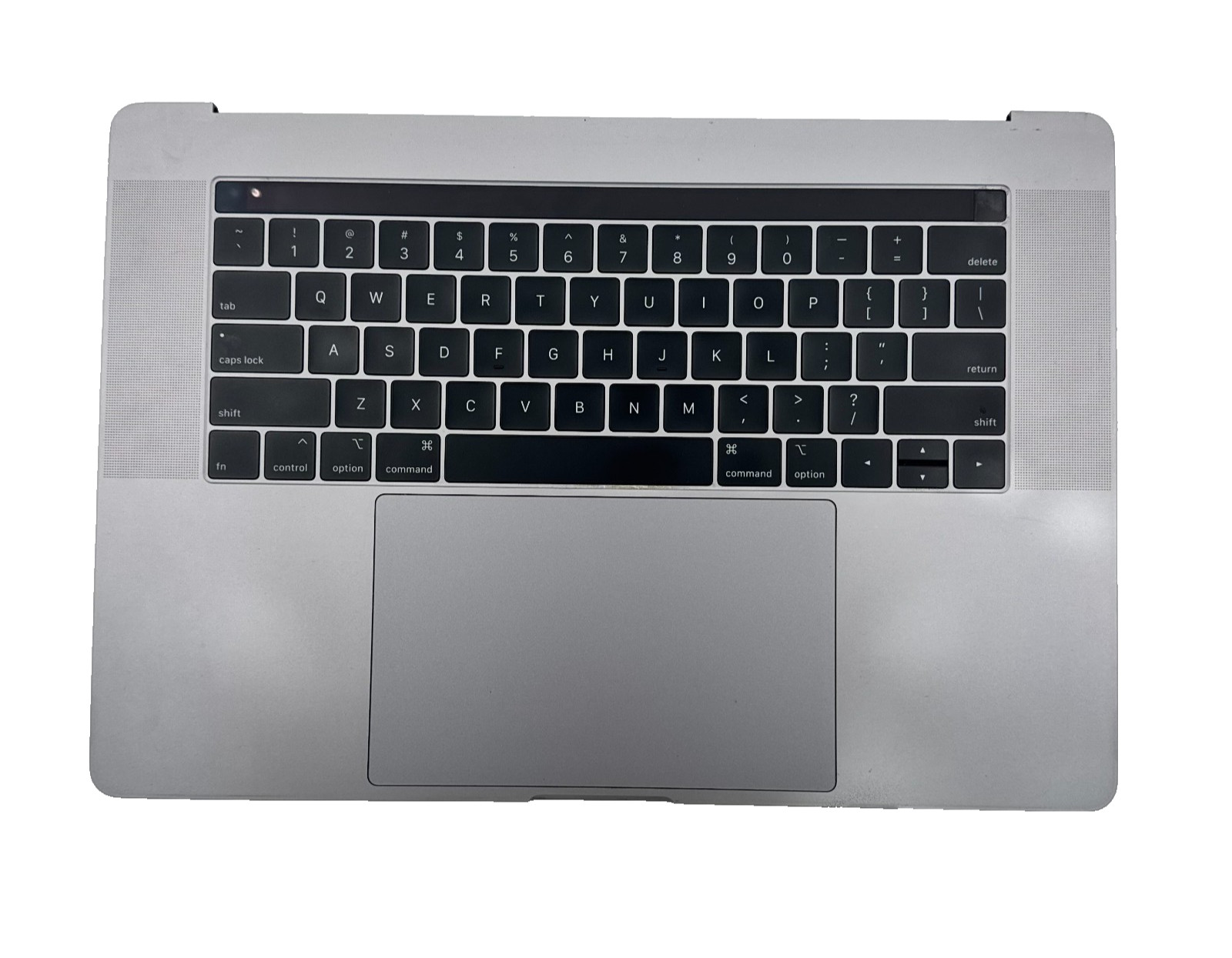 APPLE MACBOOK PRO 15″ A1990 TOP CASE & BATTERY SPACE GRAY 661-10346 GRADE B