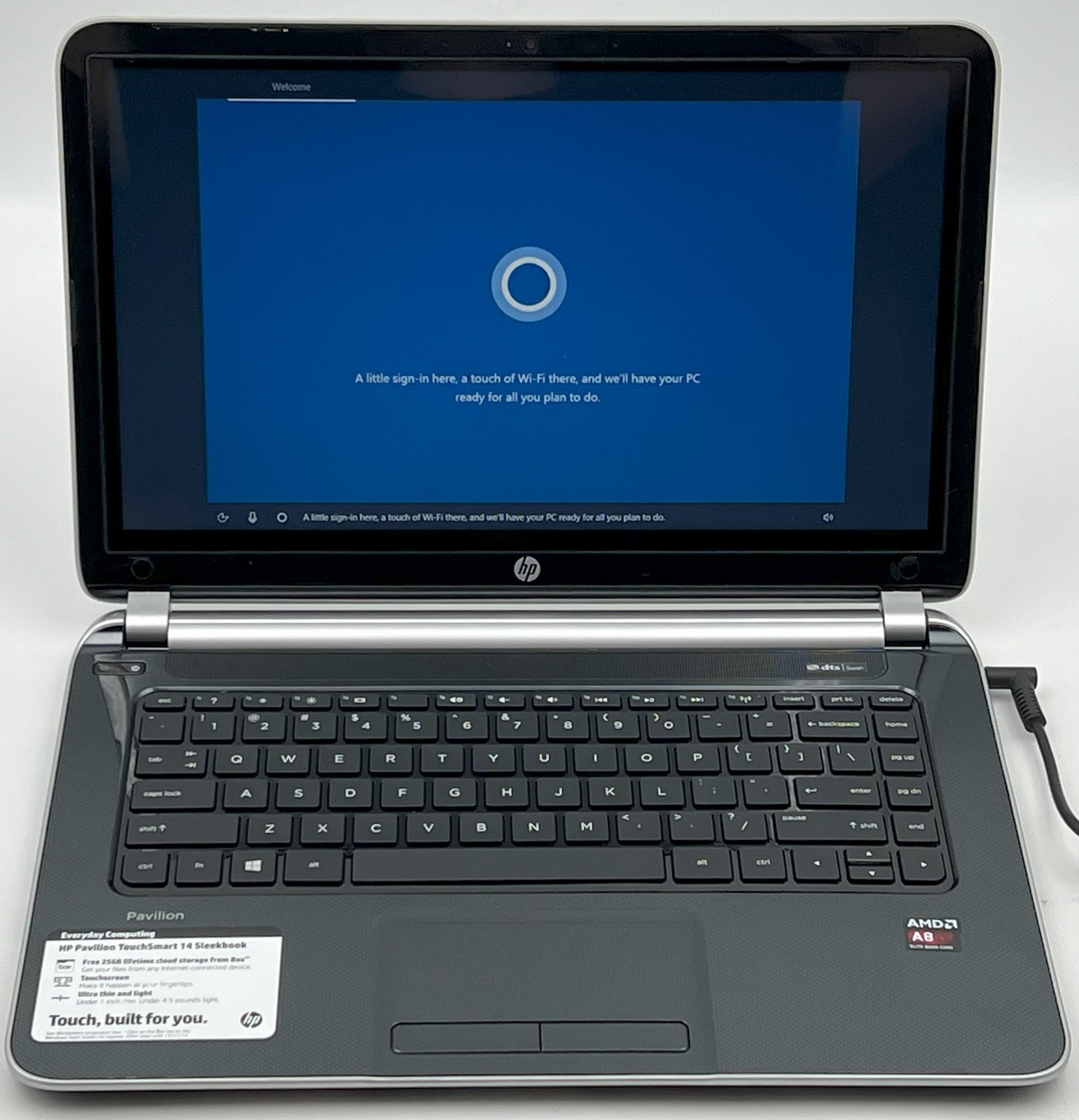 HP Pavilion 14-f027cl–14″ WXGA Touch– A8-5545M 6GB RAM– 640GB HDD