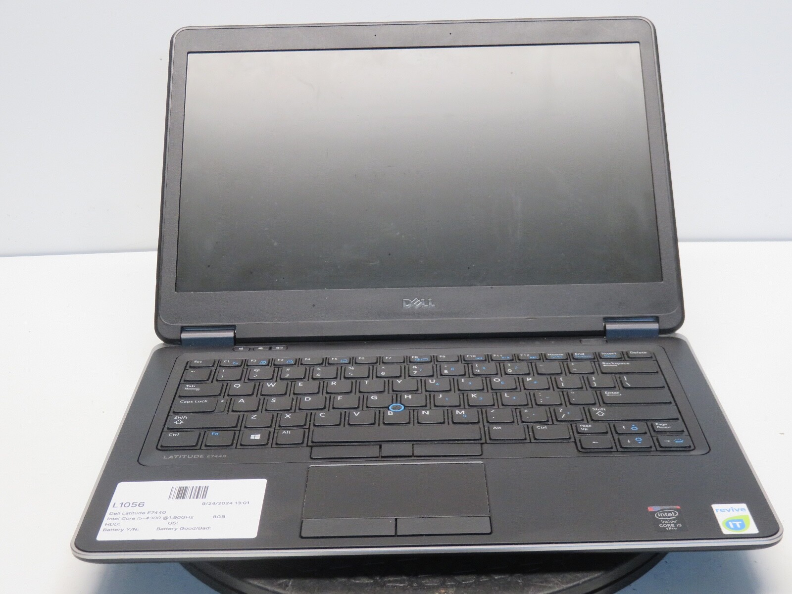 Dell Latitude E7440  Intel Core i5-4300 1.90GHz 8GB NO HDD No Batt