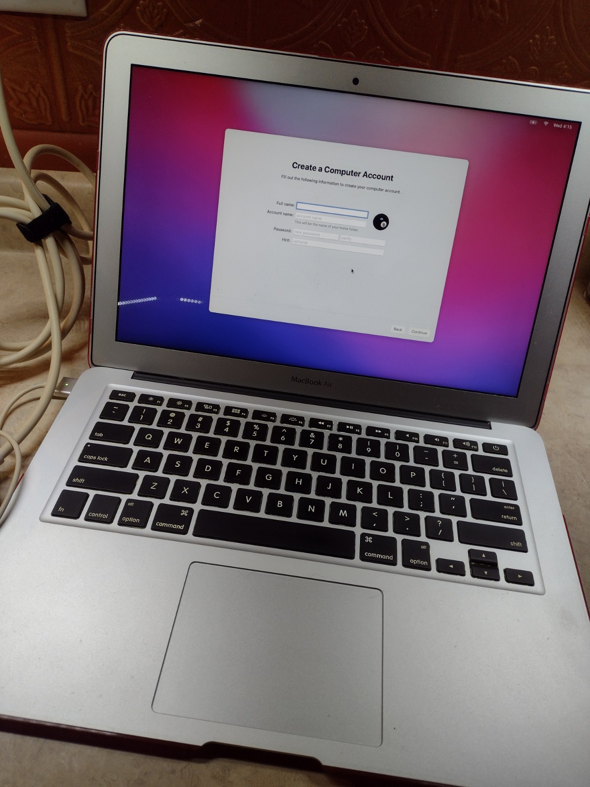 Apple MacBook Air 2015 13″ A1466 Mojave
