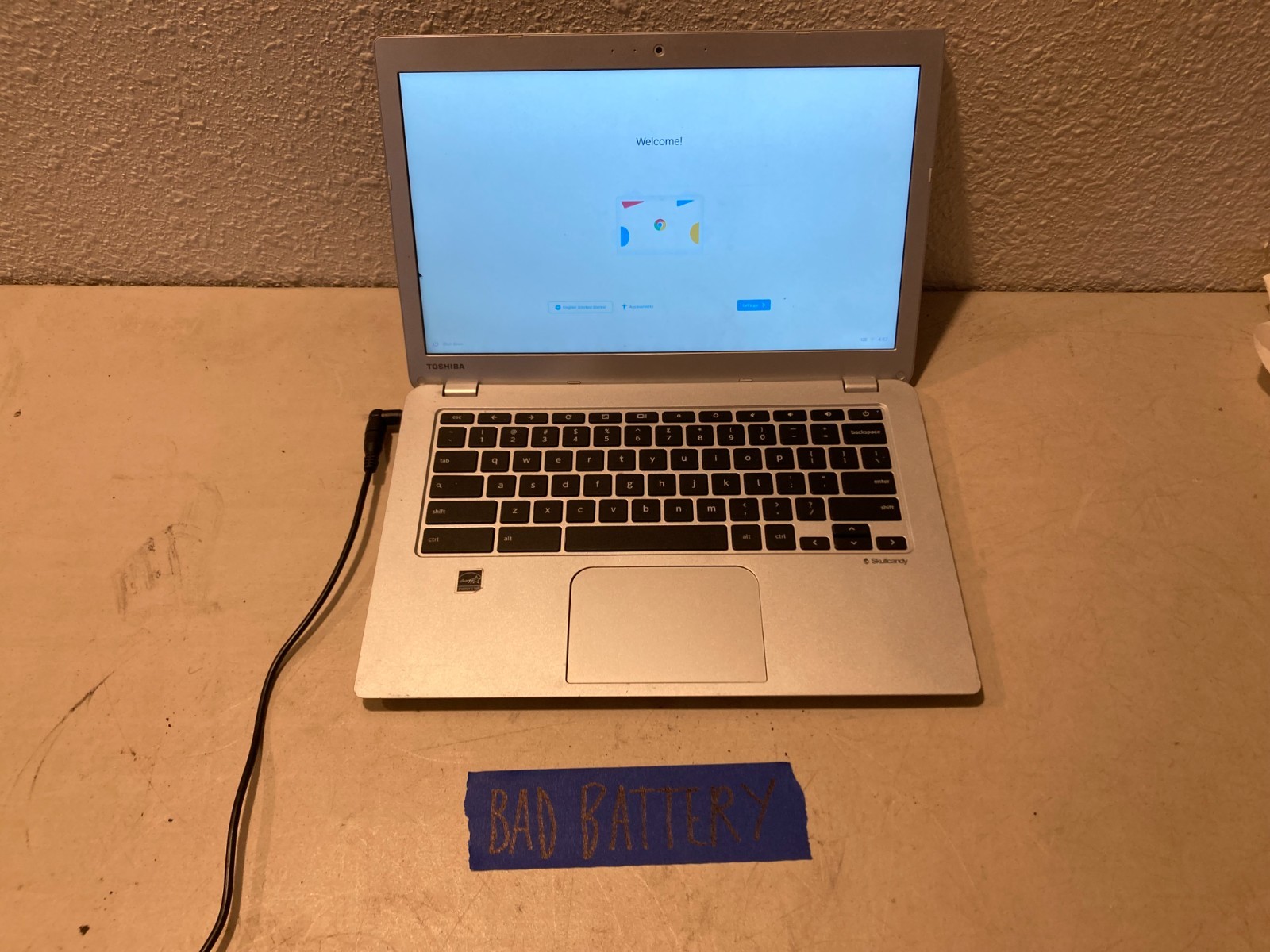 Toshiba Chromebook 2 Intel Celeron 2.160 GHz Chrome OS