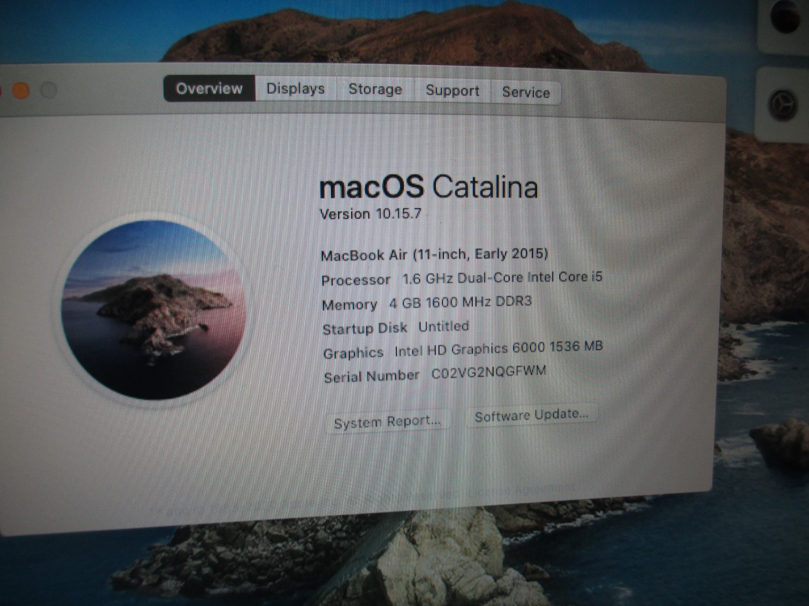 Apple MacBook Air A1465 11.6″ (128GB HDD, Intel Core i5, 1.6GHz, 4GB RAM) Laptop