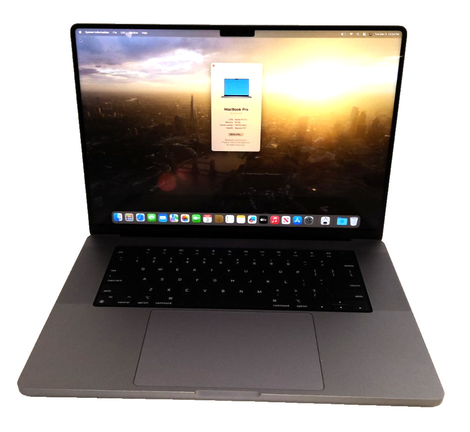 Apple  MacBook Pro A2485 M1 Pro 2021 16GB 500GB 16″ SEQUOIA 16-core TNP95YHKDV