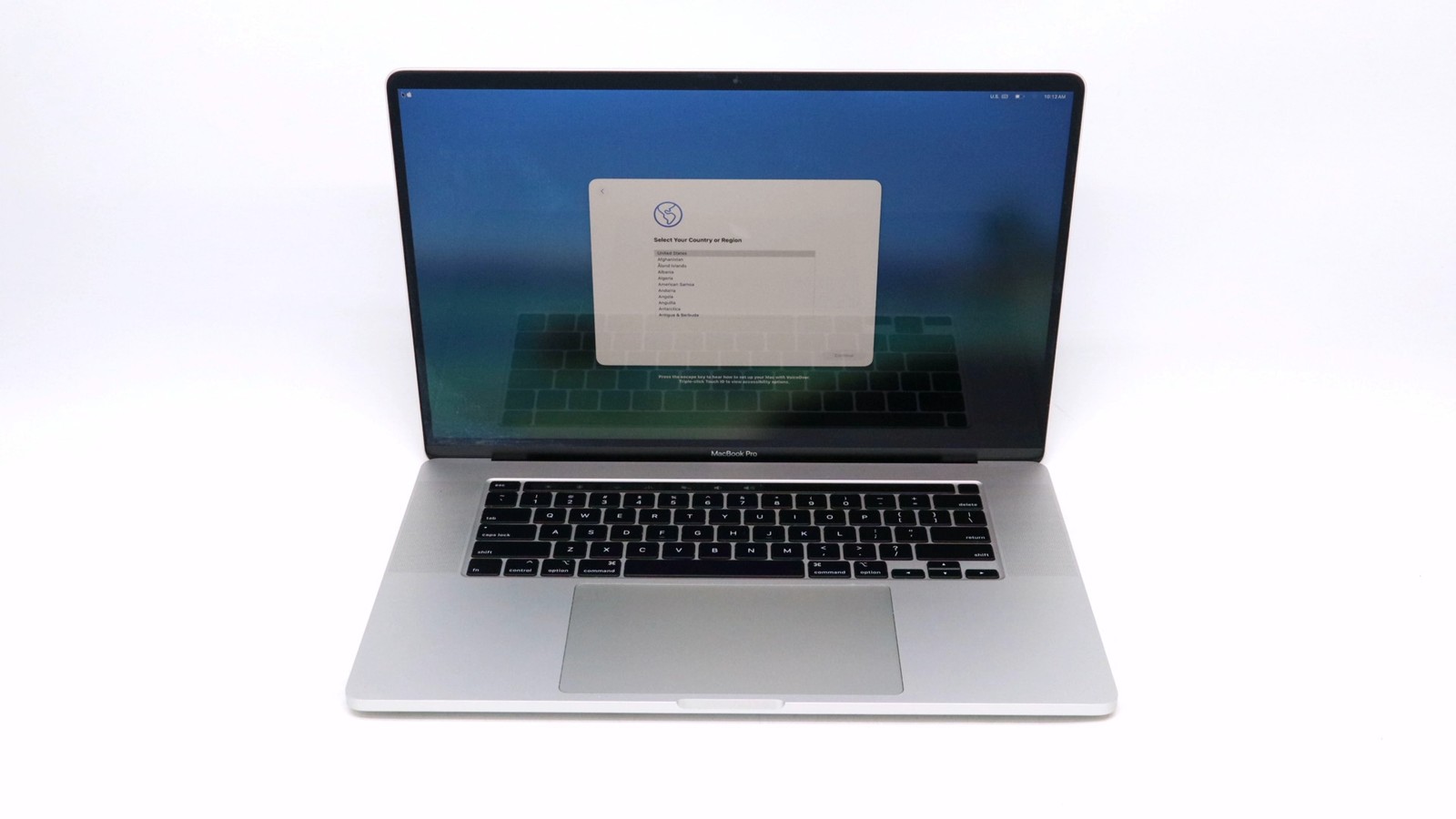Apple MacBook Pro 16 Core i9 64GB 512GB Silver 2019 – Used Very Good BAD BATTERY