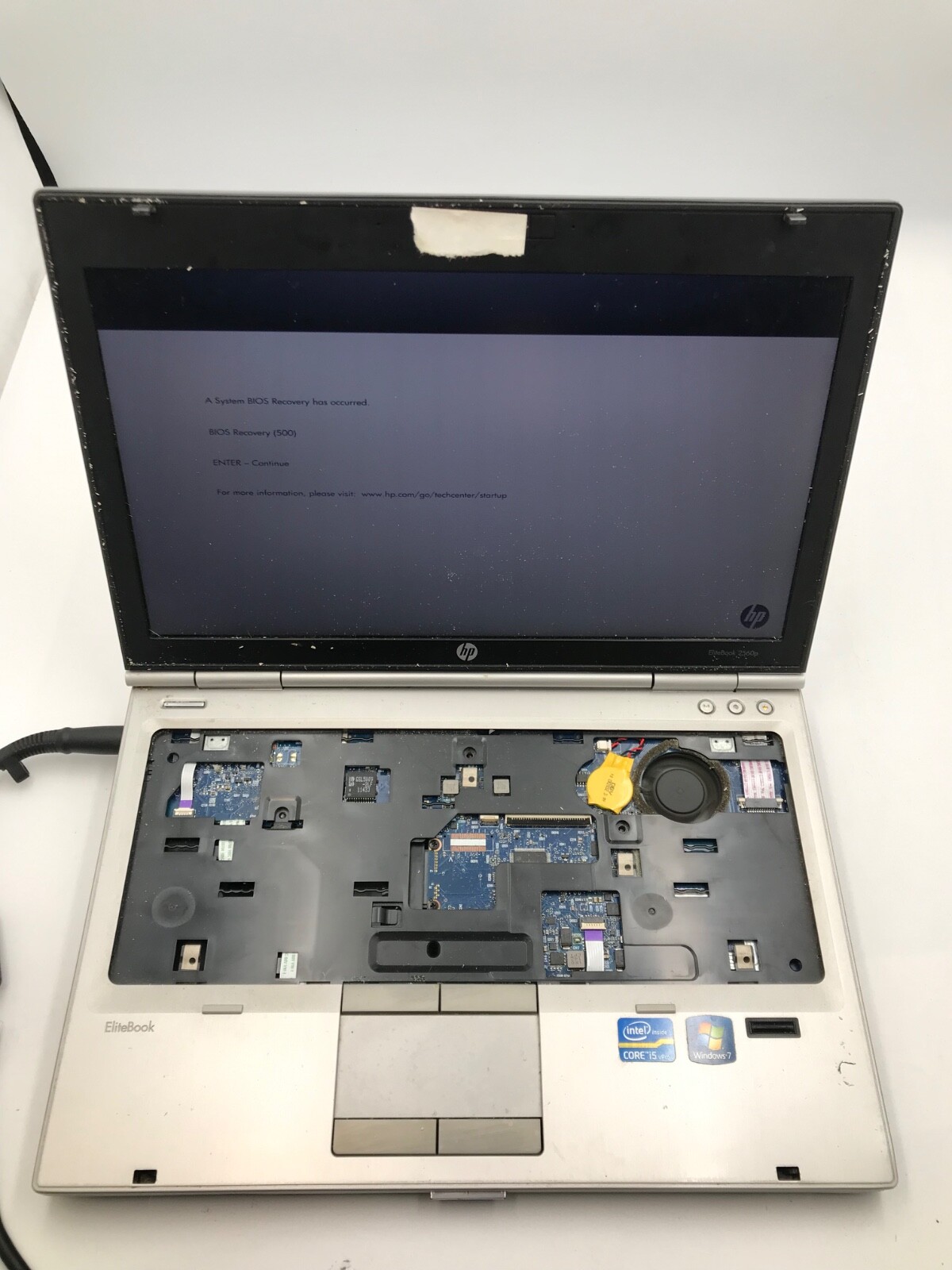 HP ProBook 2560p 12.5″ Intel Core i5-2520M  2 Gb RAM -Missing Parts- MZ