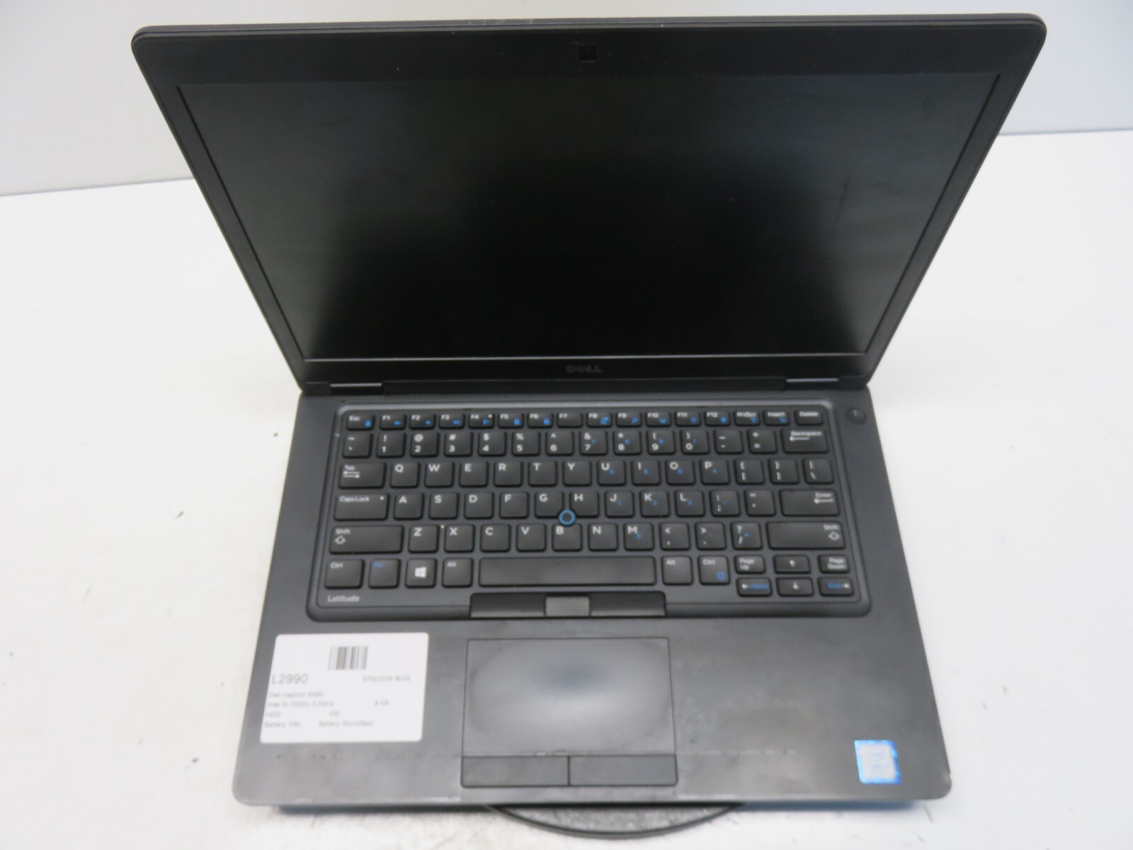 Dell Latitude 5480 Intel i5-7200U 2.5GHz 8 GB NO HDD No Batt