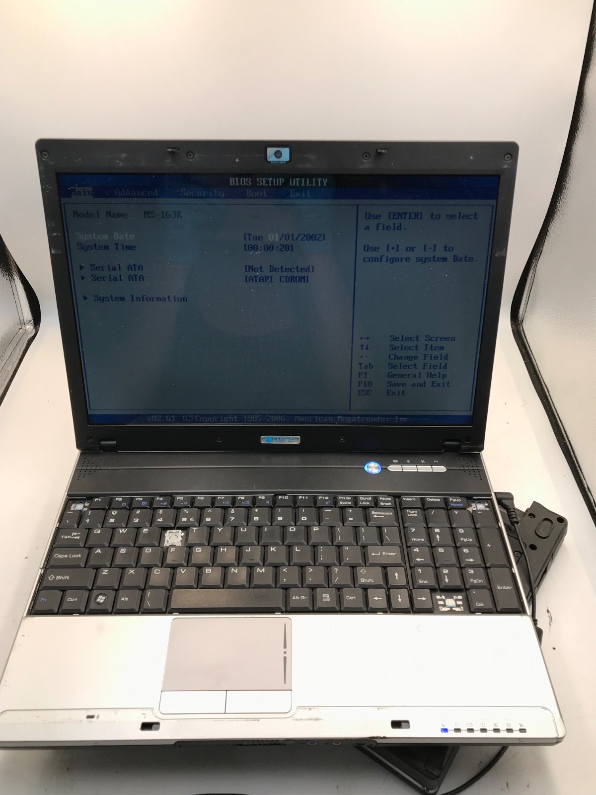 LOT OF 2 Certera MS-163K Intel Pentium Dual-Core 15″ – Various Issues/Parts -MZ