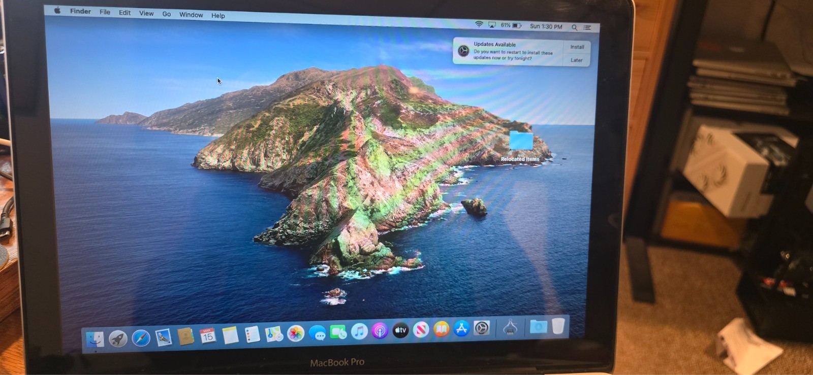 Apple MacBook Pro 13.3″ i5-2nd Gen @ 2.50GHz 12 GB RAM 500 GB HDD Catalina 2012