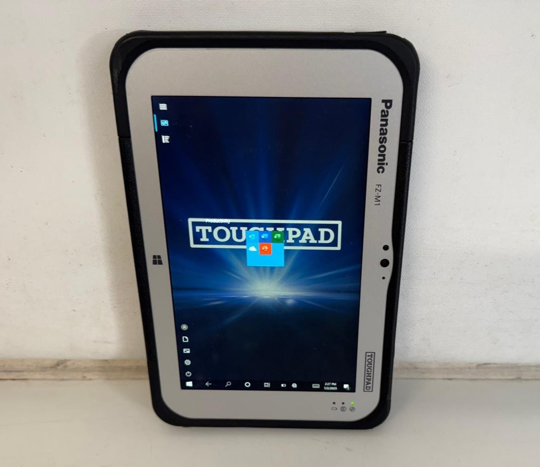 7″ PANASONIC TOUGHPAD FZ-M1 MK2 6TH GEN M5-6Y57 1.10GHZ 128GB 4GB FZ-M1F1-51TE