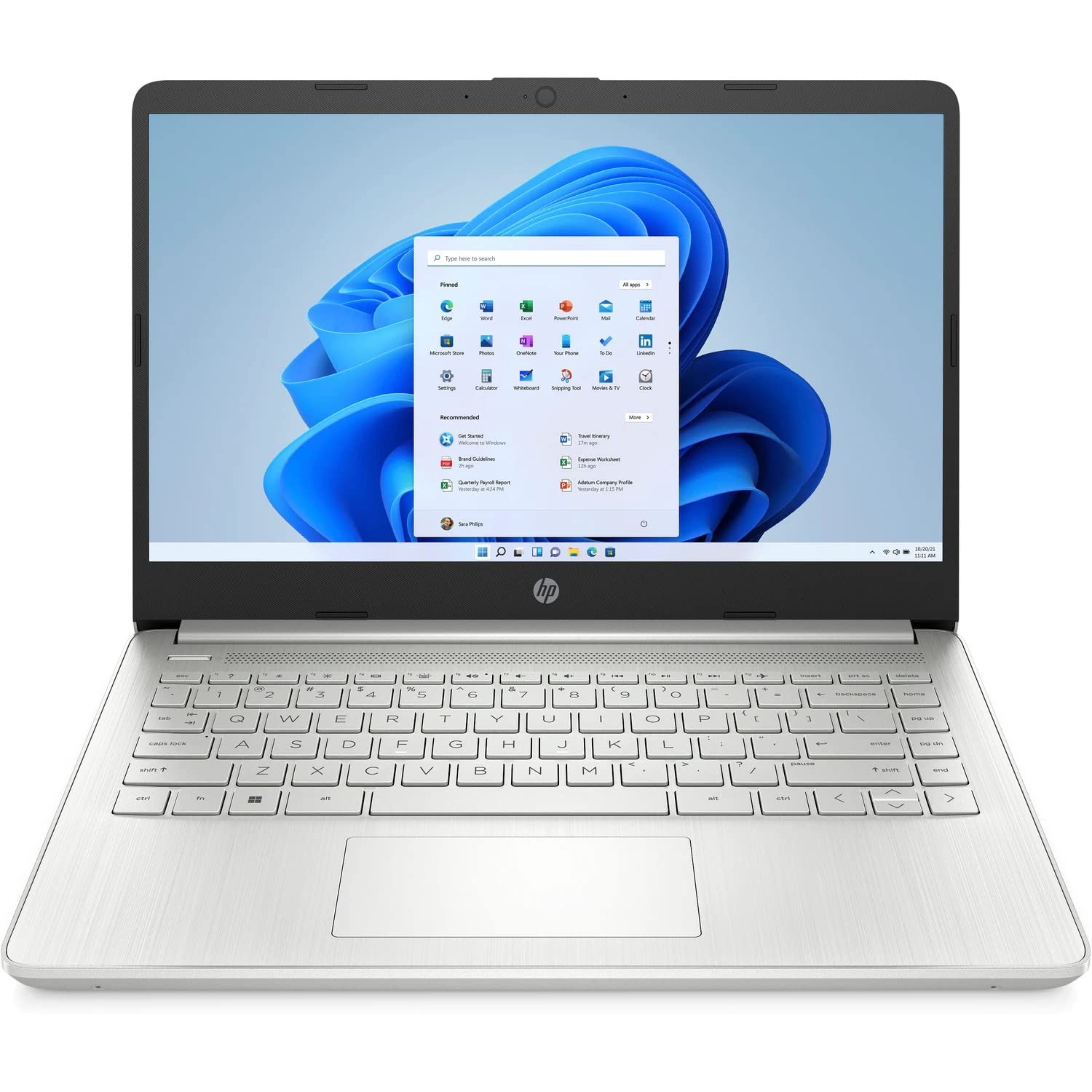 HP Laptop 13.9 – WXGA – Pentium N5030 – 4GB RAM – 64GB SSD – Natural Silver