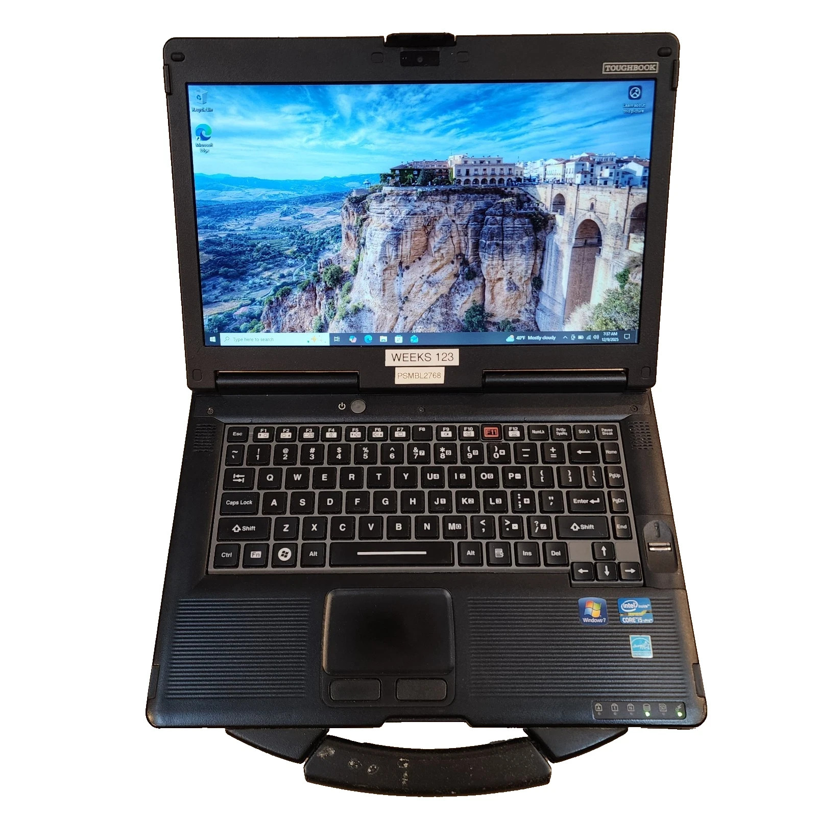 Panasonic Toughbook CF-53 14” Intel Core i5 SSD 4G LTE DVD Rugged Police Laptop