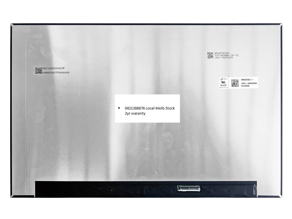 165Hz 16″ FHD+ laptop LED LCD Screen Asus TUF Gaming A16 FA607PI A16 FA607PV