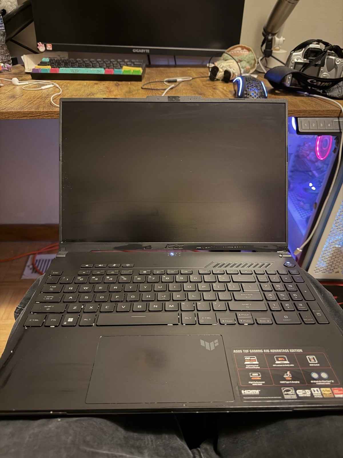 ASUS TUF Gaming A16 16 Ryzen 7 7735HS 16GB RAM 512GB SSD RX 7700S