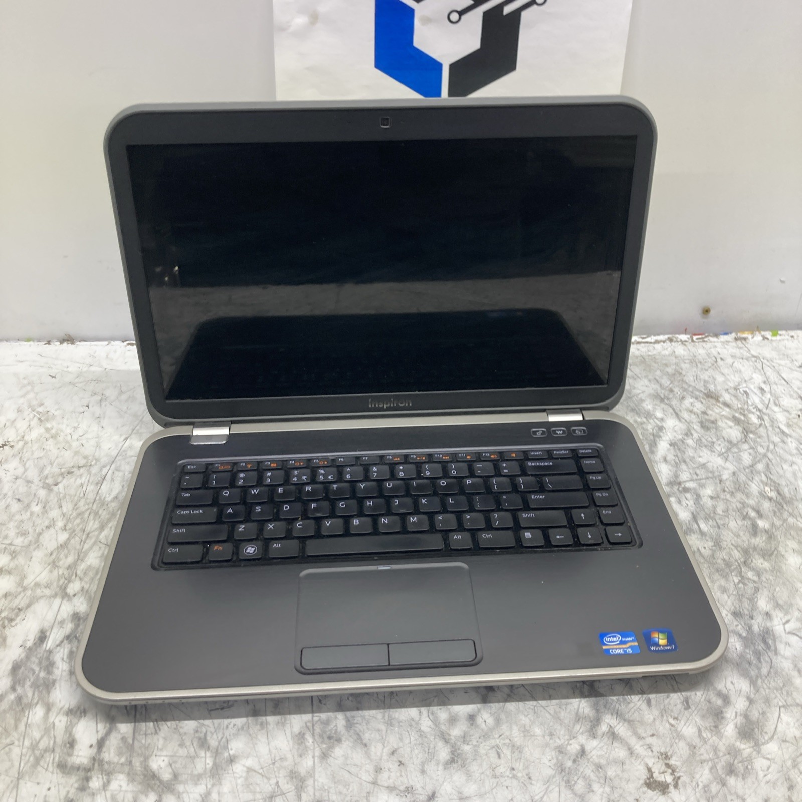 Dell Inspiron 5520 Intel Core i5- 3210M 2.50GHz 4GB RAM no HDD Boot to BIOS
