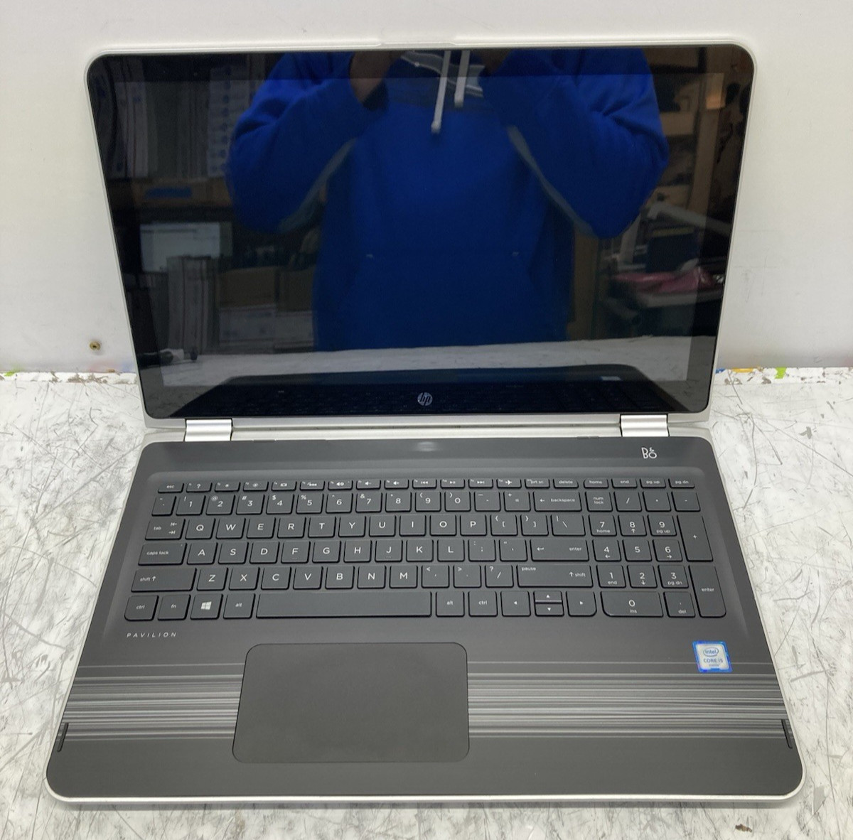 HP Pavilion x360 Touch i5-6200U 2.3GHz | 6GB RAM | NO HDD/OS – Boots to Bios