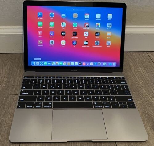 Apple MacBook A1534 12 inch Laptop Retina Display (Early 2015) OS BIG SUR Silver