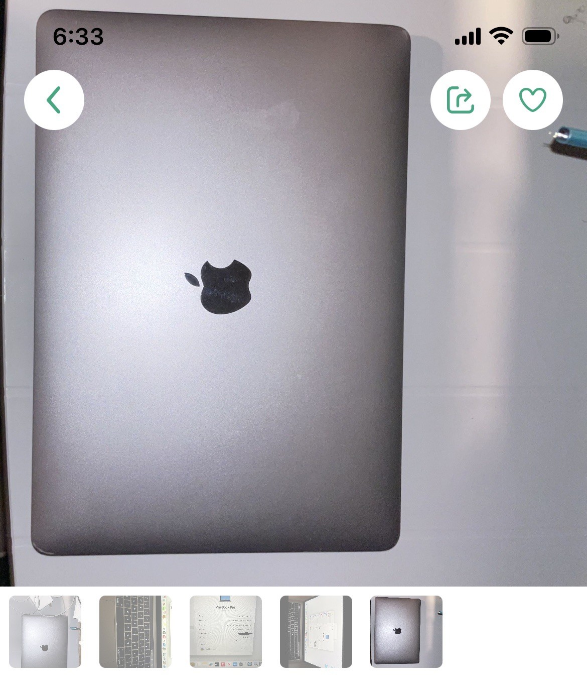 Apple MacBook Pro 13.3″ (128GB SSD, Intel Core i5 8th Gen., 3.90 GHz, 8GB)