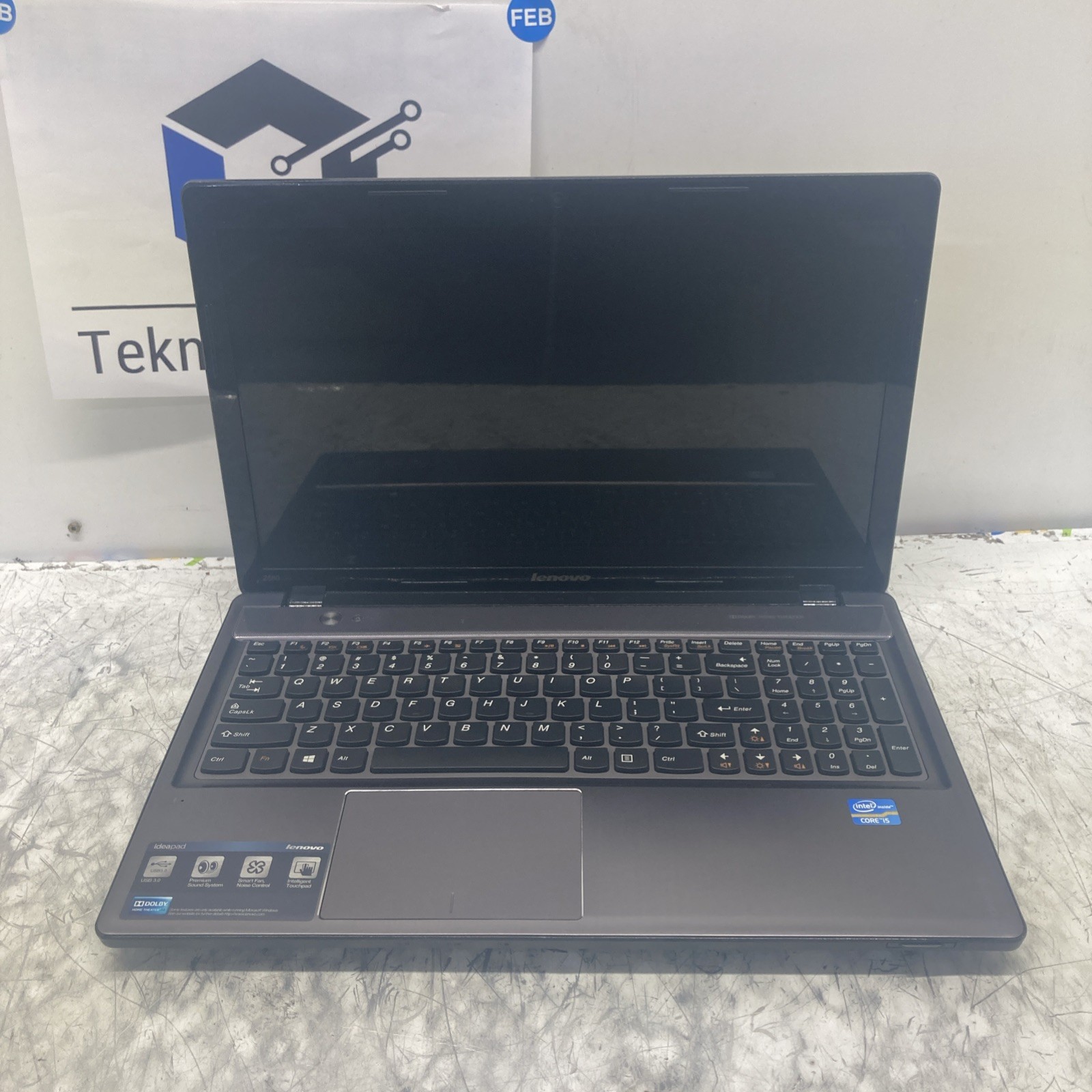 Lenovo IdeaPad Z580 Intel i3-2310M 2.5GHz 4 GB NO HDD Boot to BIOS