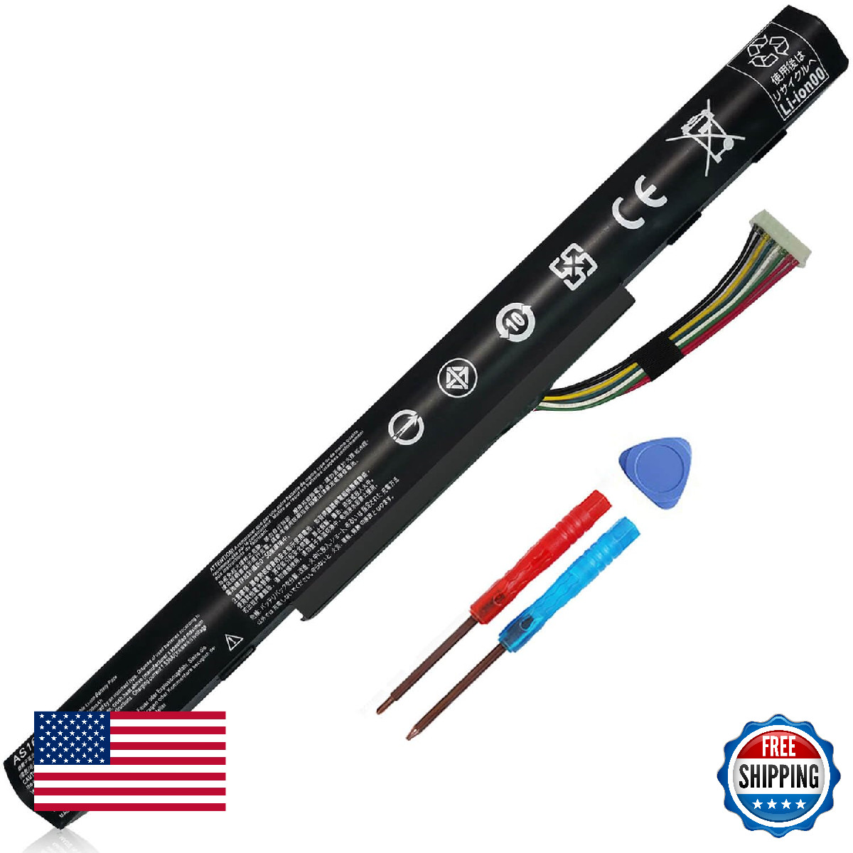 AS16A5K AS16A8K 4ICR19/66 Battery for Acer Aspire E15 E5-575 E5-575G E5-475 F5-5