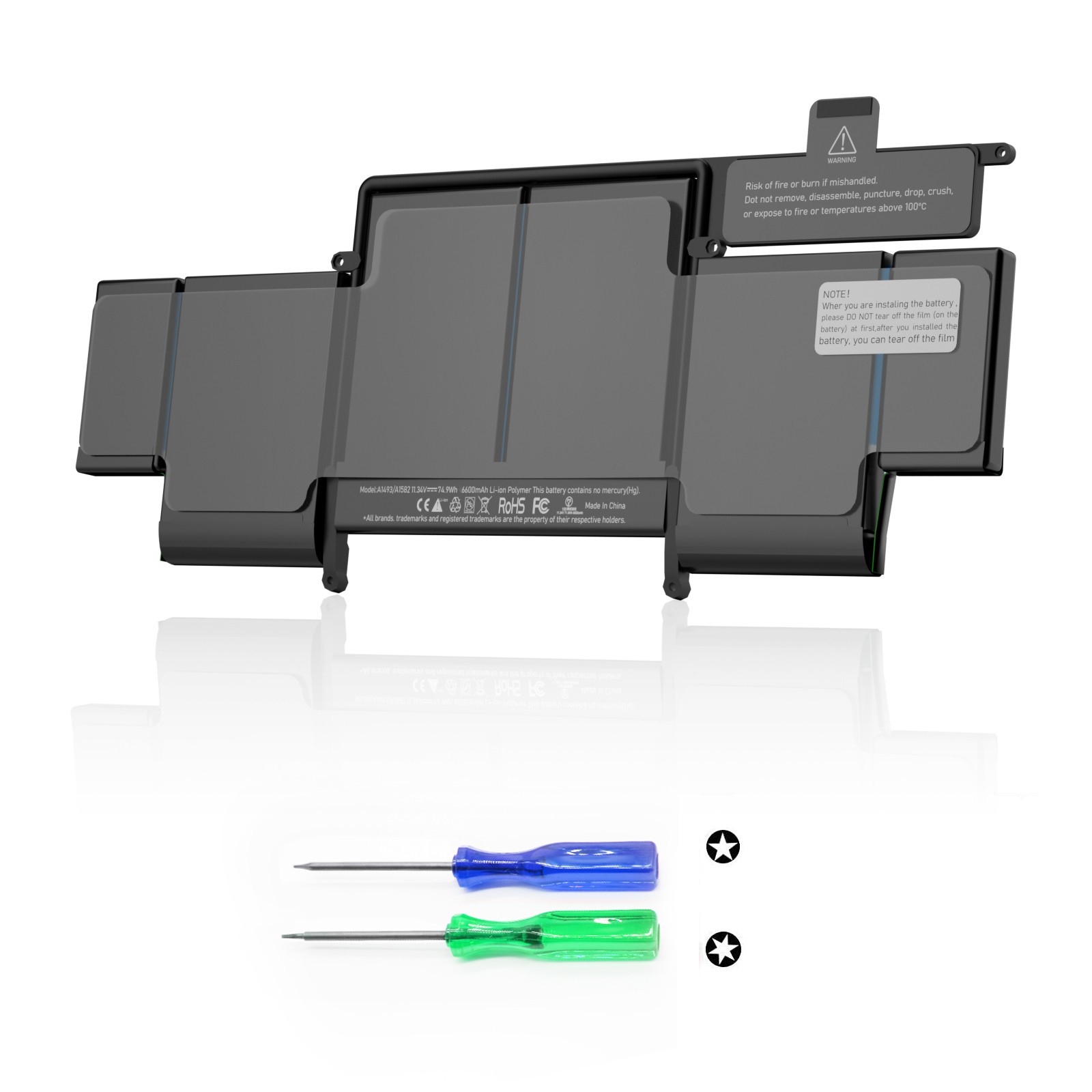 A1582 A1493 Battery For Apple MacBook Pro Retina 13 inch A1502 Early 2015