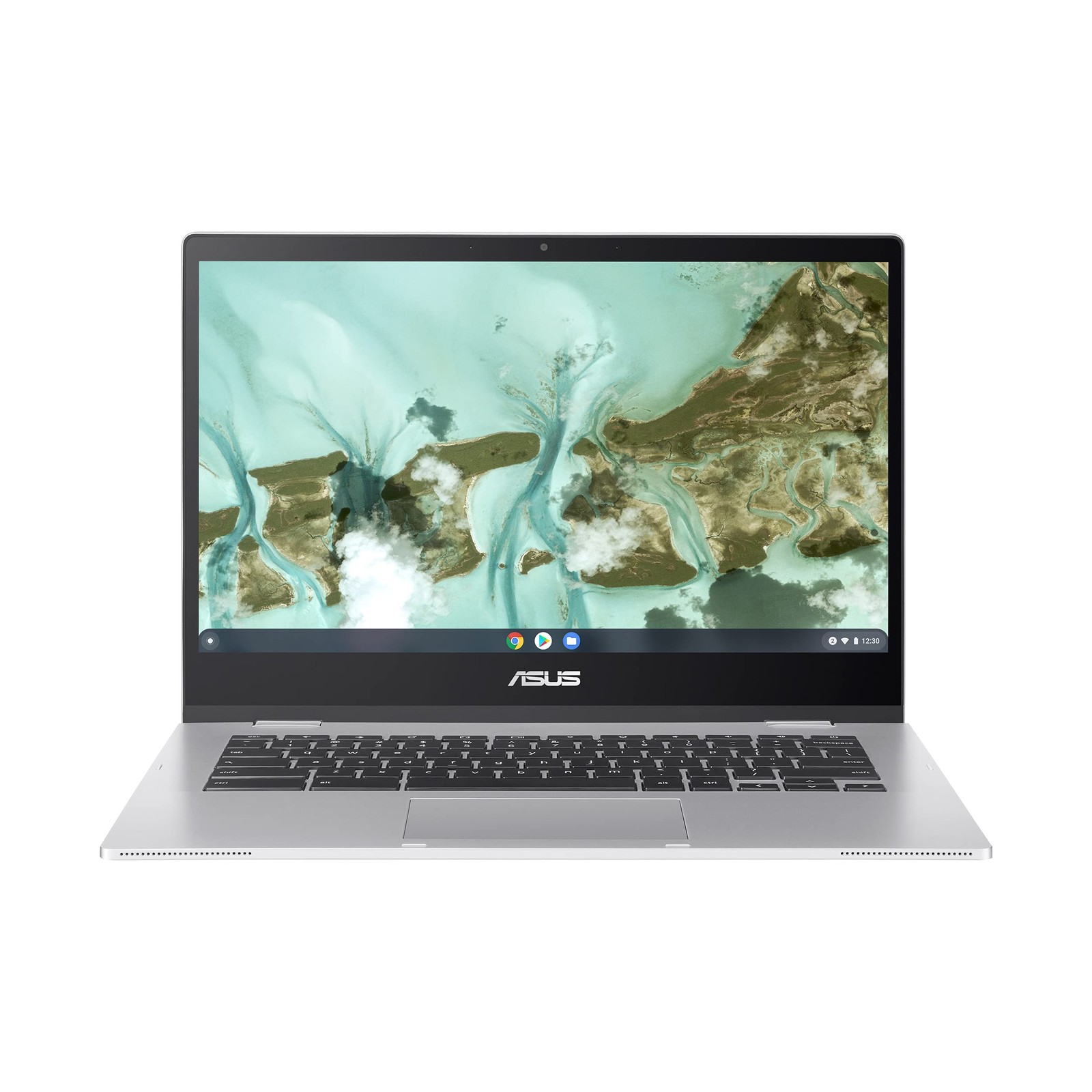 ASUS Chromebook 14″ N4500 64GB Storage 4GB RAM Chrome OS Silver CX1400CKA-AS44F