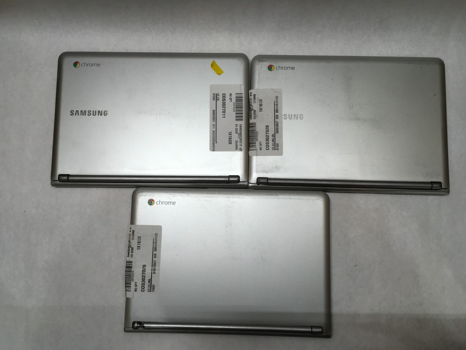 Samsung Chromebook XE303C12 Lot of 3 Various Issues For Parts or Repair- FT