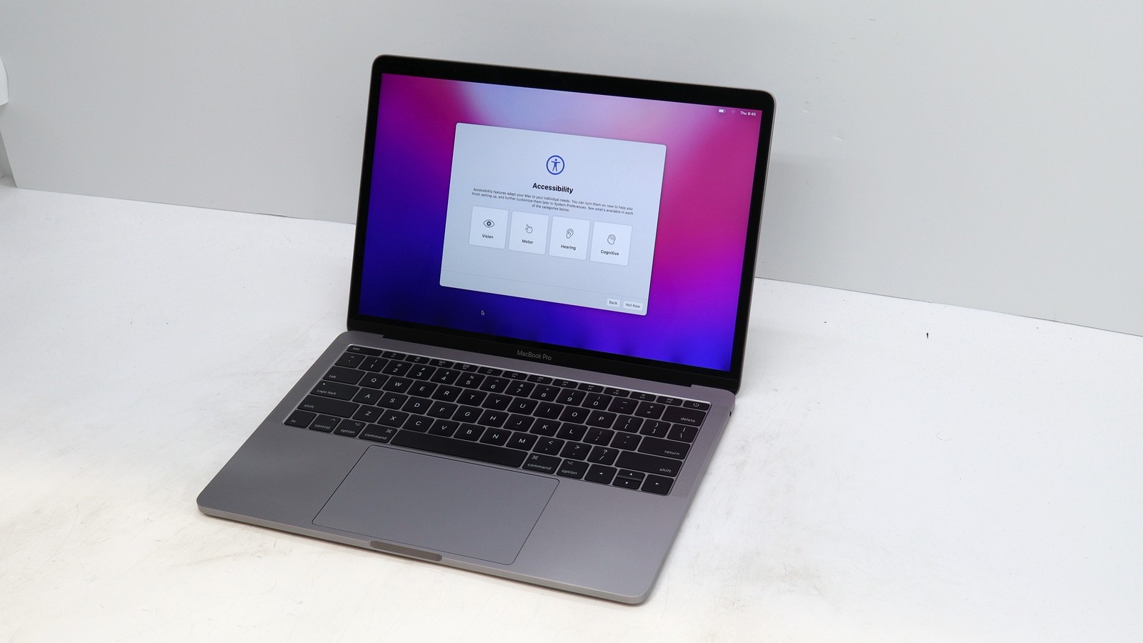 Apple MacBook Pro A1708 13 Core i5 16GB 512GB Gray 2016 BAD BATTERY