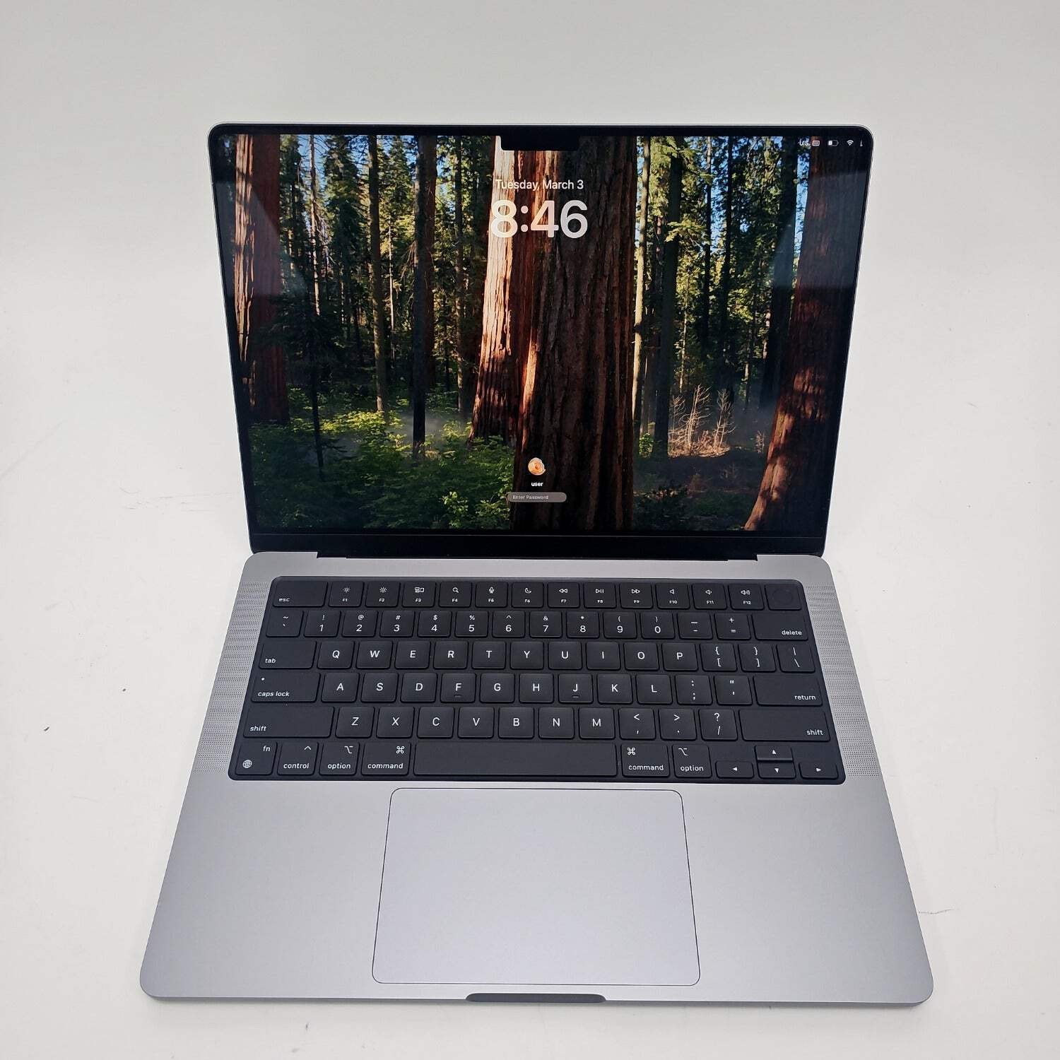 2023 Apple MacBook Pro 14″ M3 10C GPU 4.0GHz 8GB RAM 512GB SSD A2918