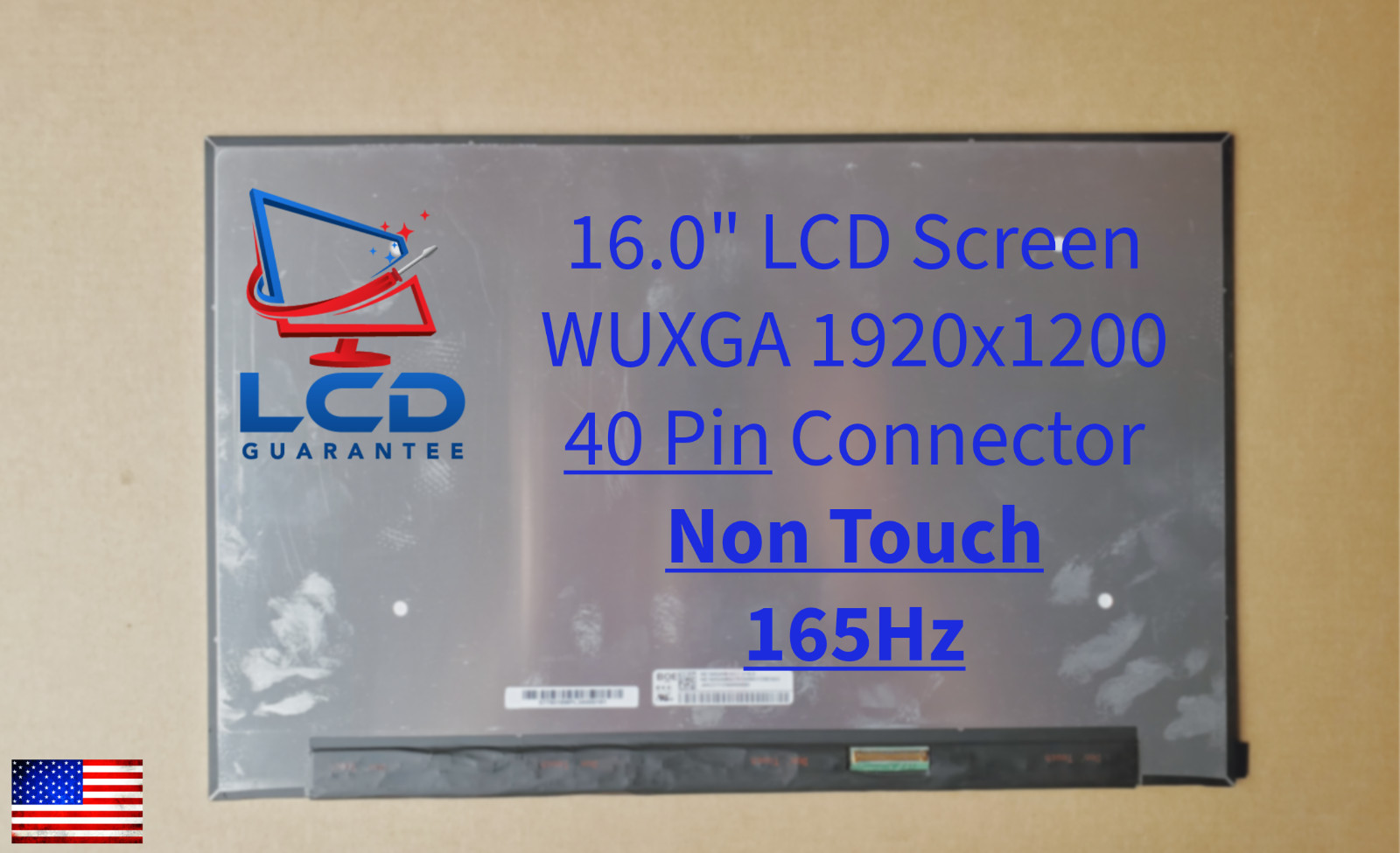 Asus TUF GAMING A16 FA607P 16″ WUXGA Non-Touch Replacement LCD Laptop Screen
