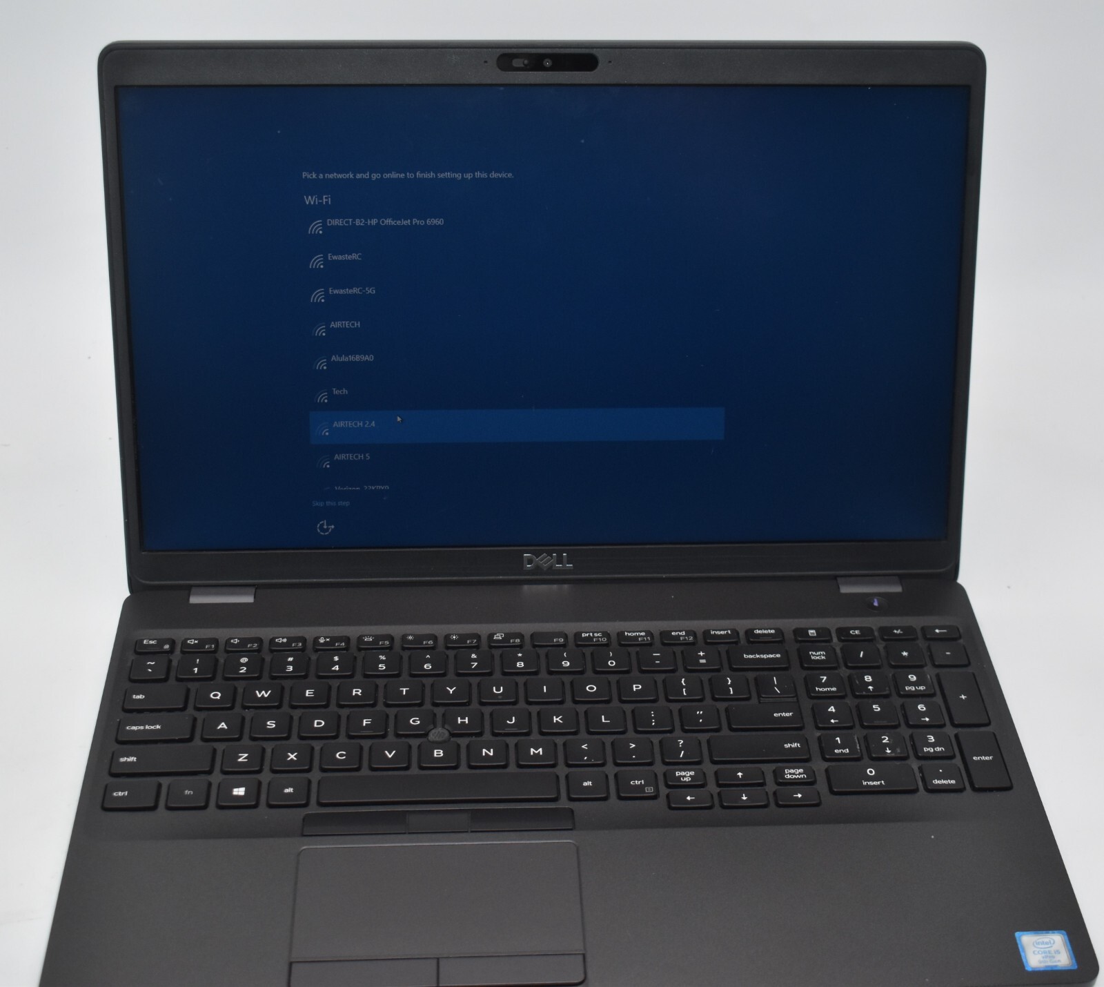 15.6″ Dell LATITUDE 5501 Laptop i5-9400H 2.50GHz 12GB RAM 256GB SSD WIN10 Pro