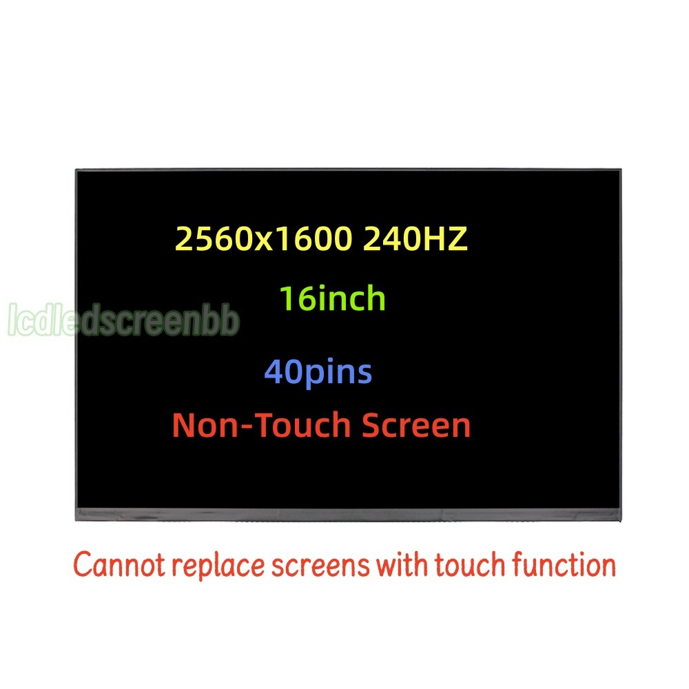 For Asus TUF Gaming A16 FA617XS FA617XT LCD Screen 2560×1600 240HZ Replacement