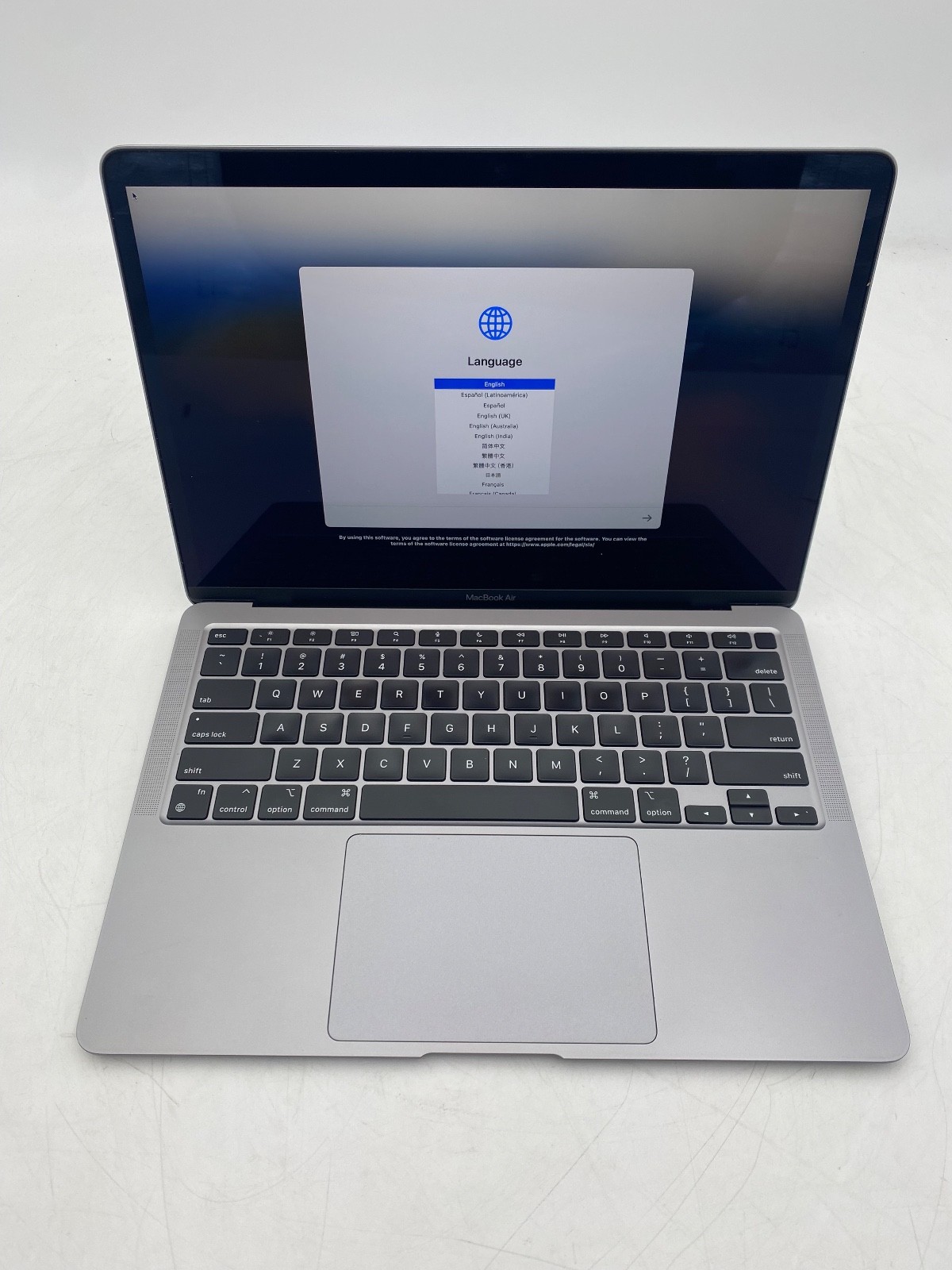2020 Macbook Air Apple M1 8 CPU/ 7 GPU | 16GB RAM 256 SSD | Sonoma OS |  85%