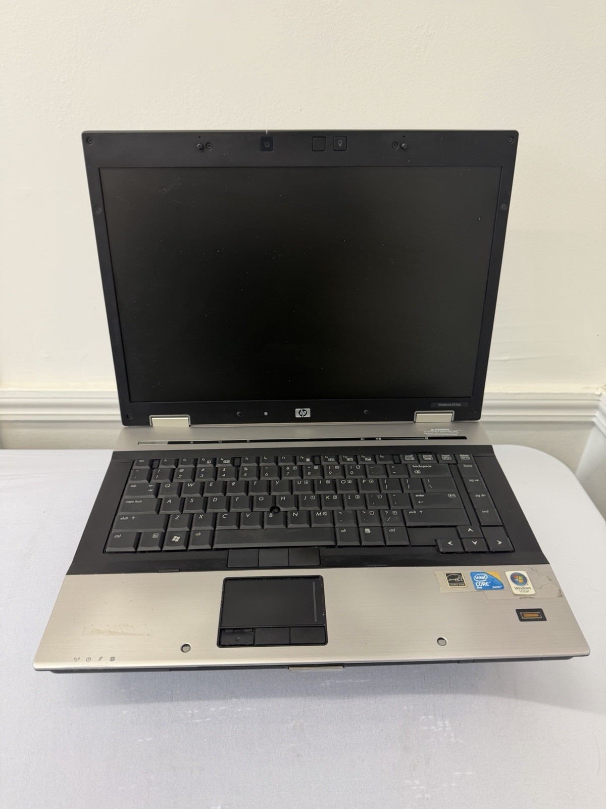 HP Elitebook 8530P Laptop – Intel Duo P8700 – RAM 3GB – Read Desc
