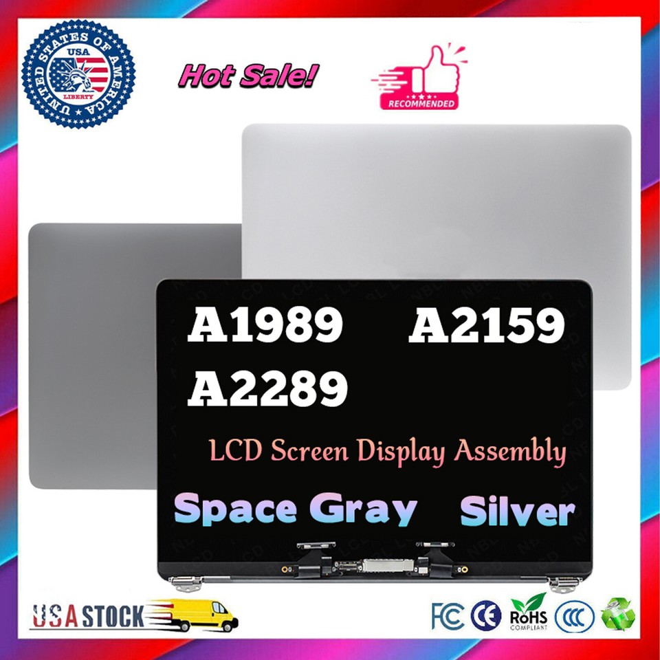 For Apple Macbook Pro 13.3″ A2159 2019 LCD Screen Assembly Replacement EMC 3301