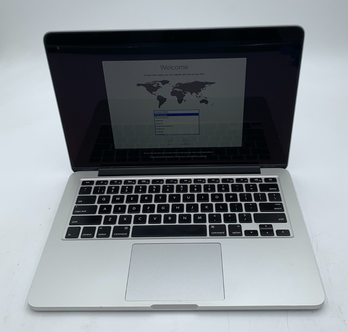 Apple MacBook Pro 13″ 2014 A1502 I5-4278U 128GB SSD 8GB DDR3 SILVER FAIR/S3/READ